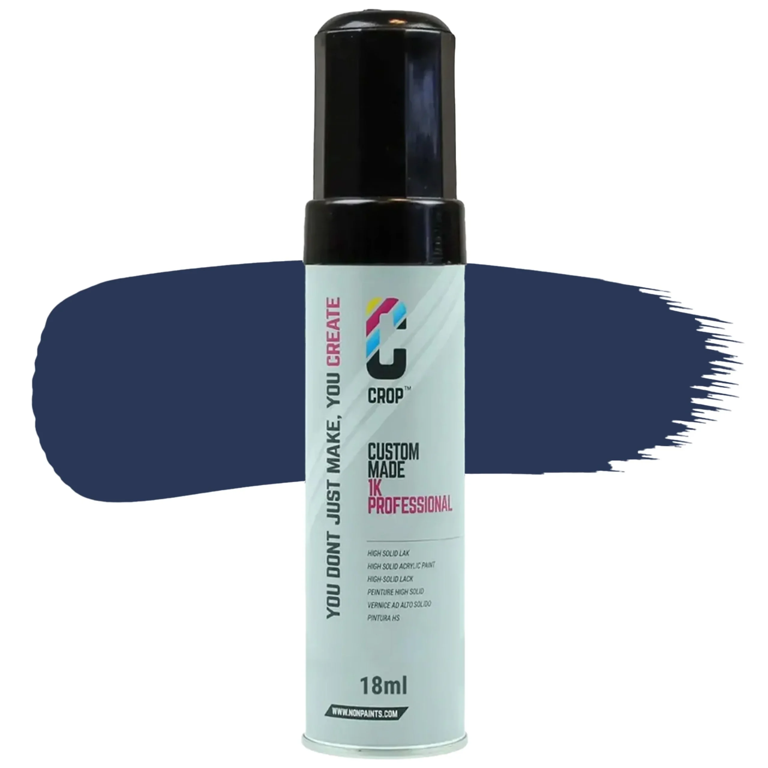 CROP Lápiz de retoque Azul zafiro RAL 5003 Semibrillo - 18ml