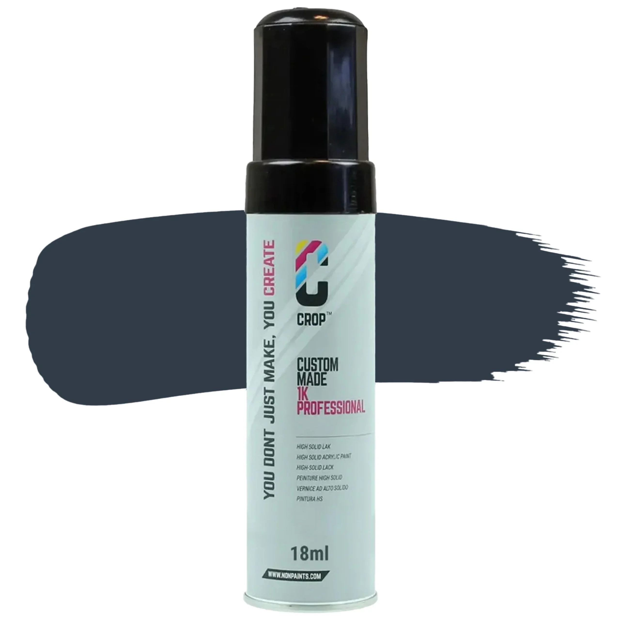 CROP Lápiz de retoque Azul grisáceo RAL 5008 Mate - 18ml