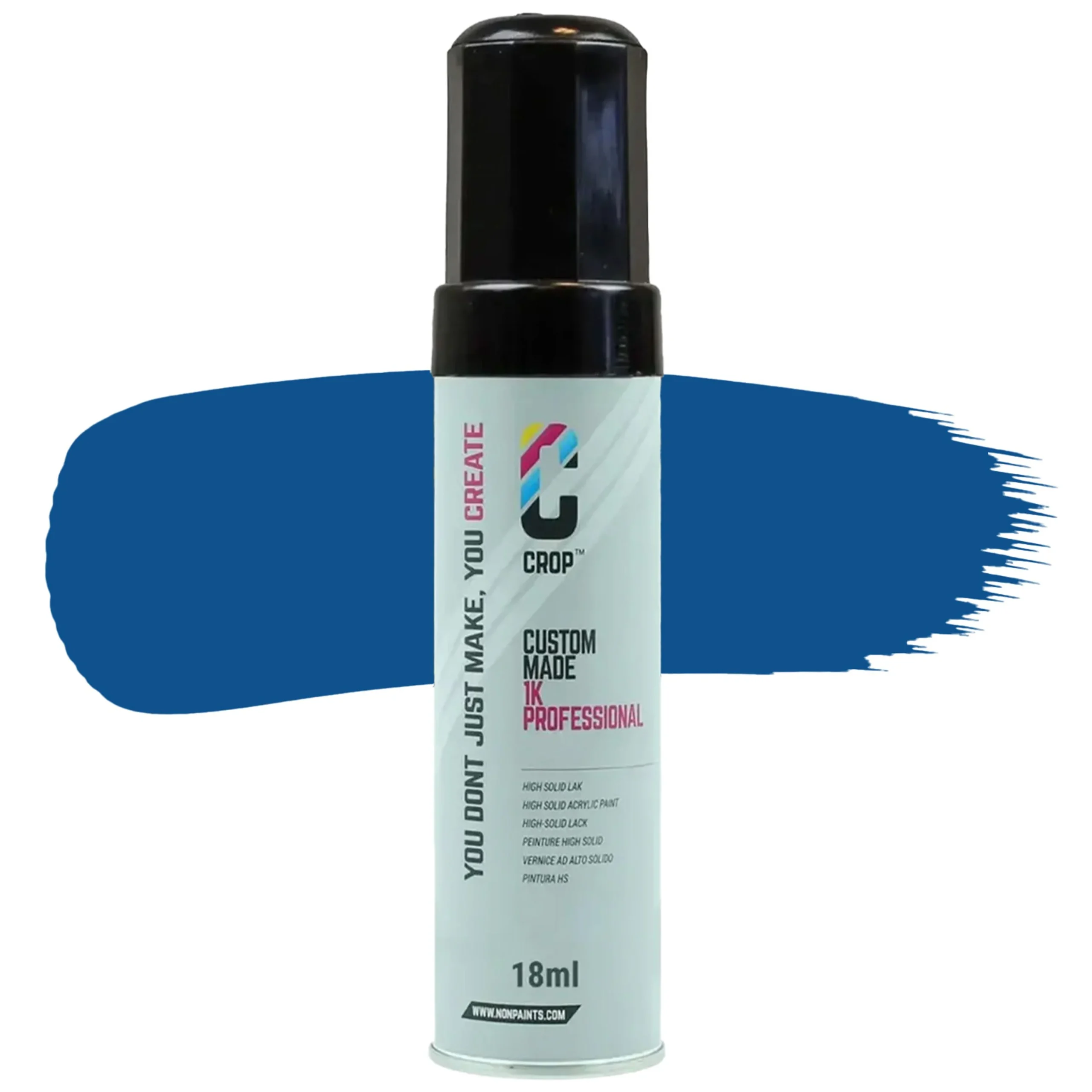 CROP Lápiz de retoque Azul tráfico RAL 5017 Semibrillo - 18ml