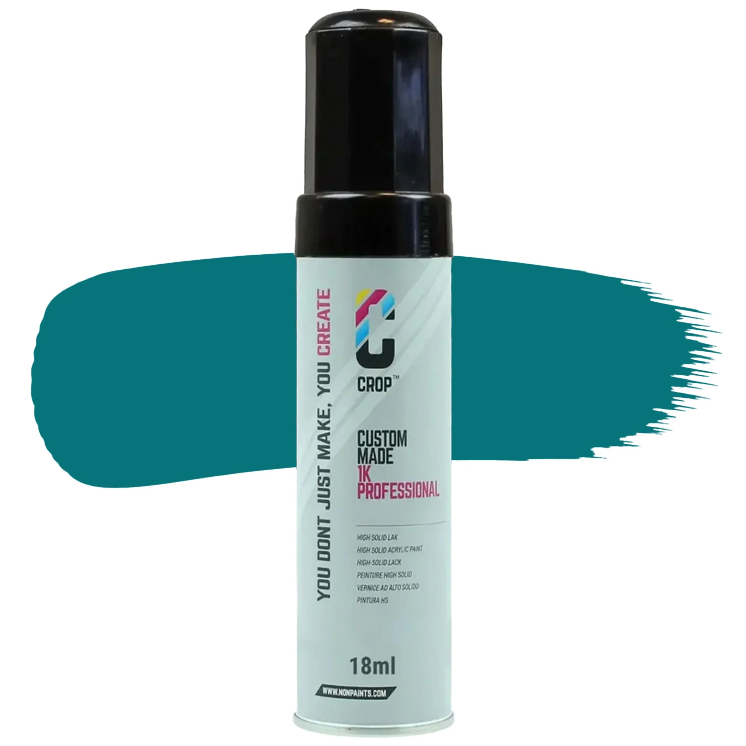CROP Lápiz de retoque Azul agua RAL 5021 Semibrillo - 18ml