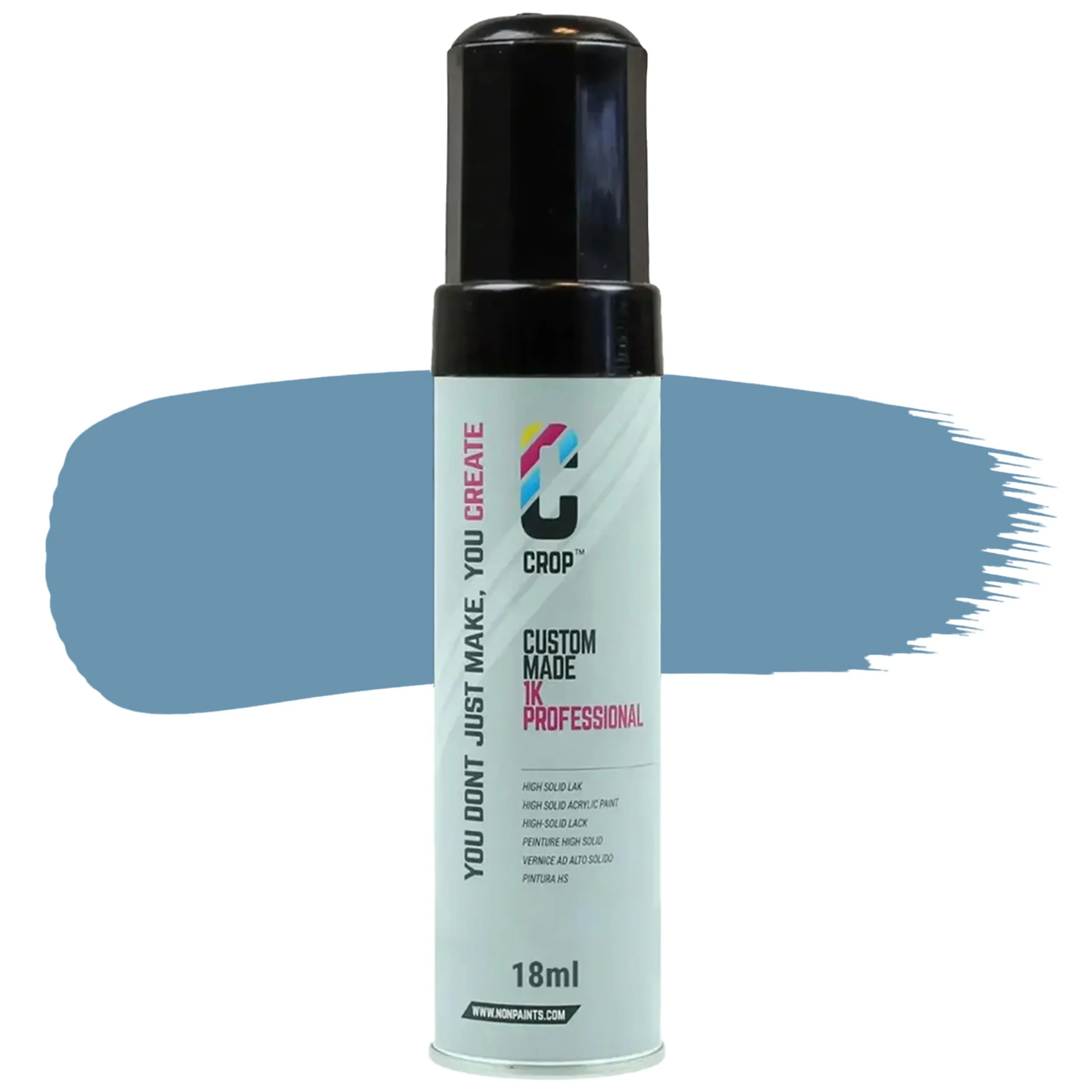 CROP Lápiz de retoque Azul pastel RAL 5024 Alto brillo - 18ml