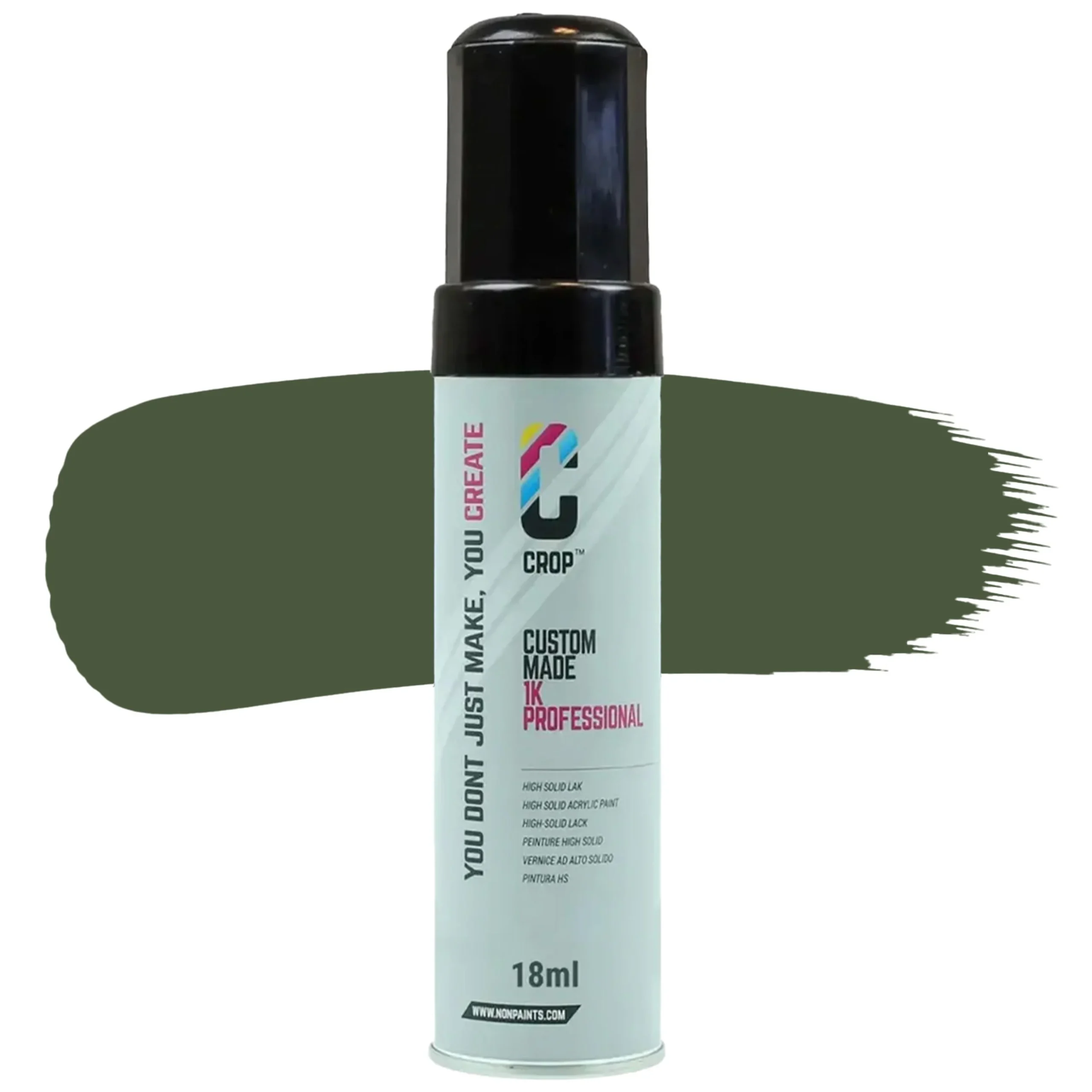 CROP Lápiz de retoque Verde oliva RAL 6003 Mate - 18ml