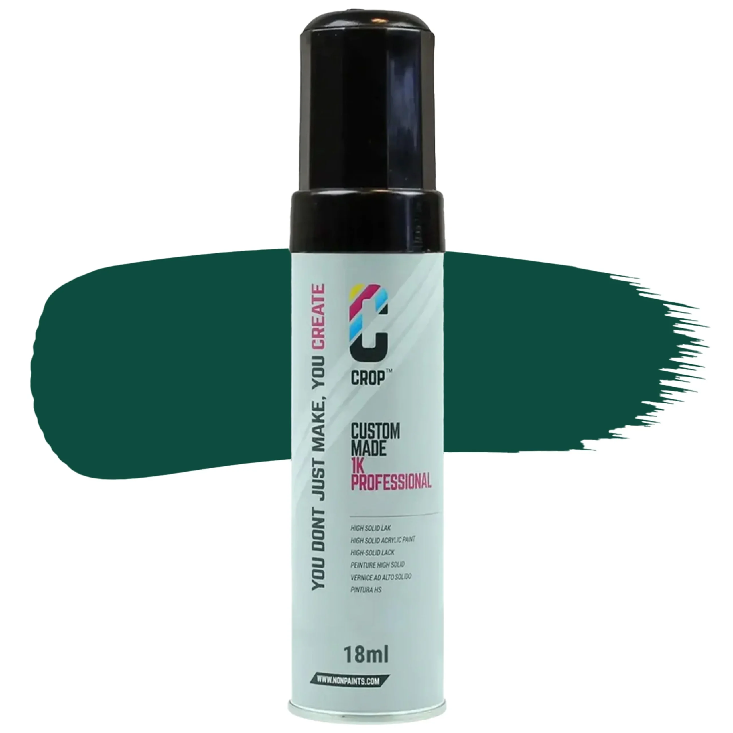 CROP Lápiz de retoque Verde azulado RAL 6004 Mate - 18ml