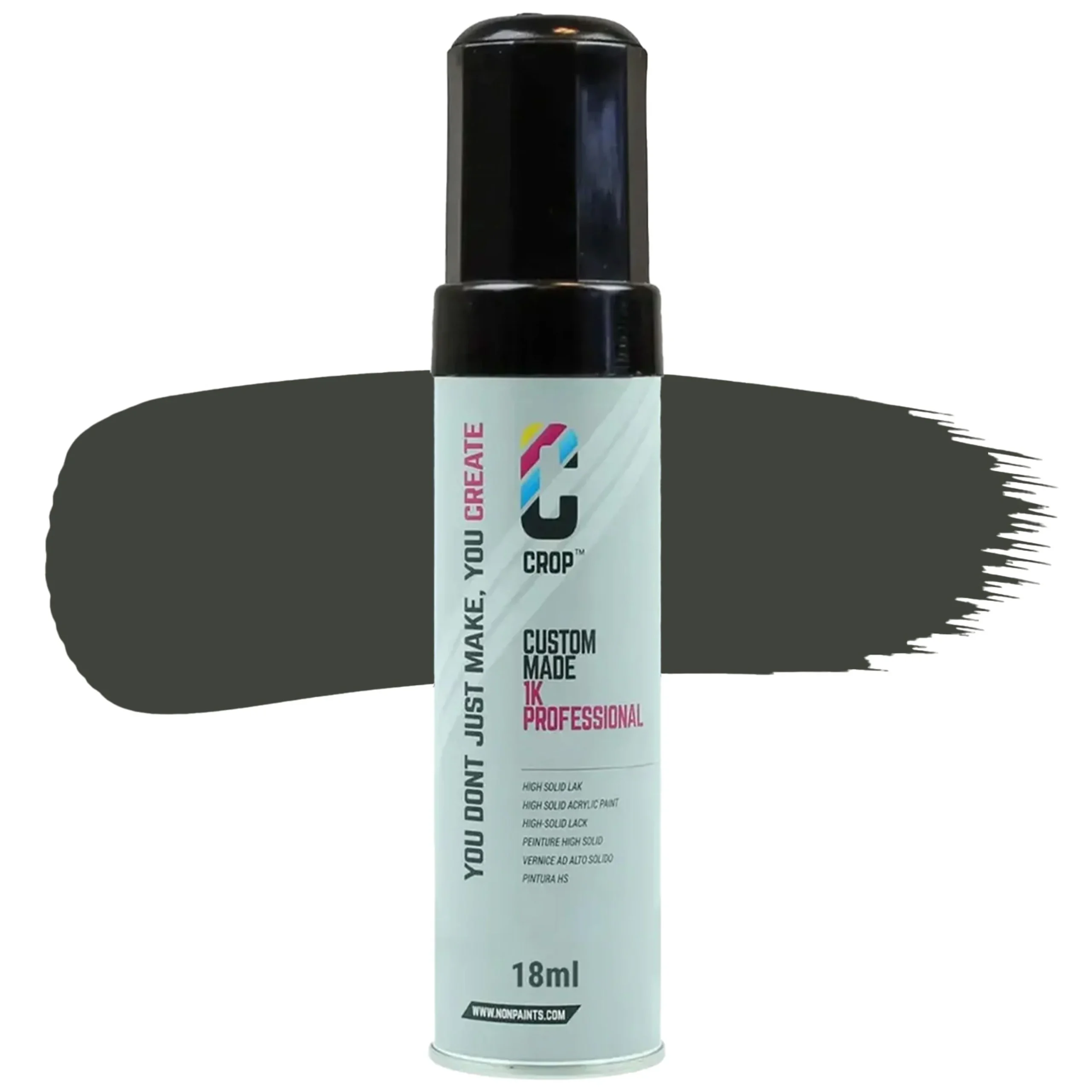 CROP Lápiz de retoque Verde oliva grisáceo RAL 6006 Mate - 18ml