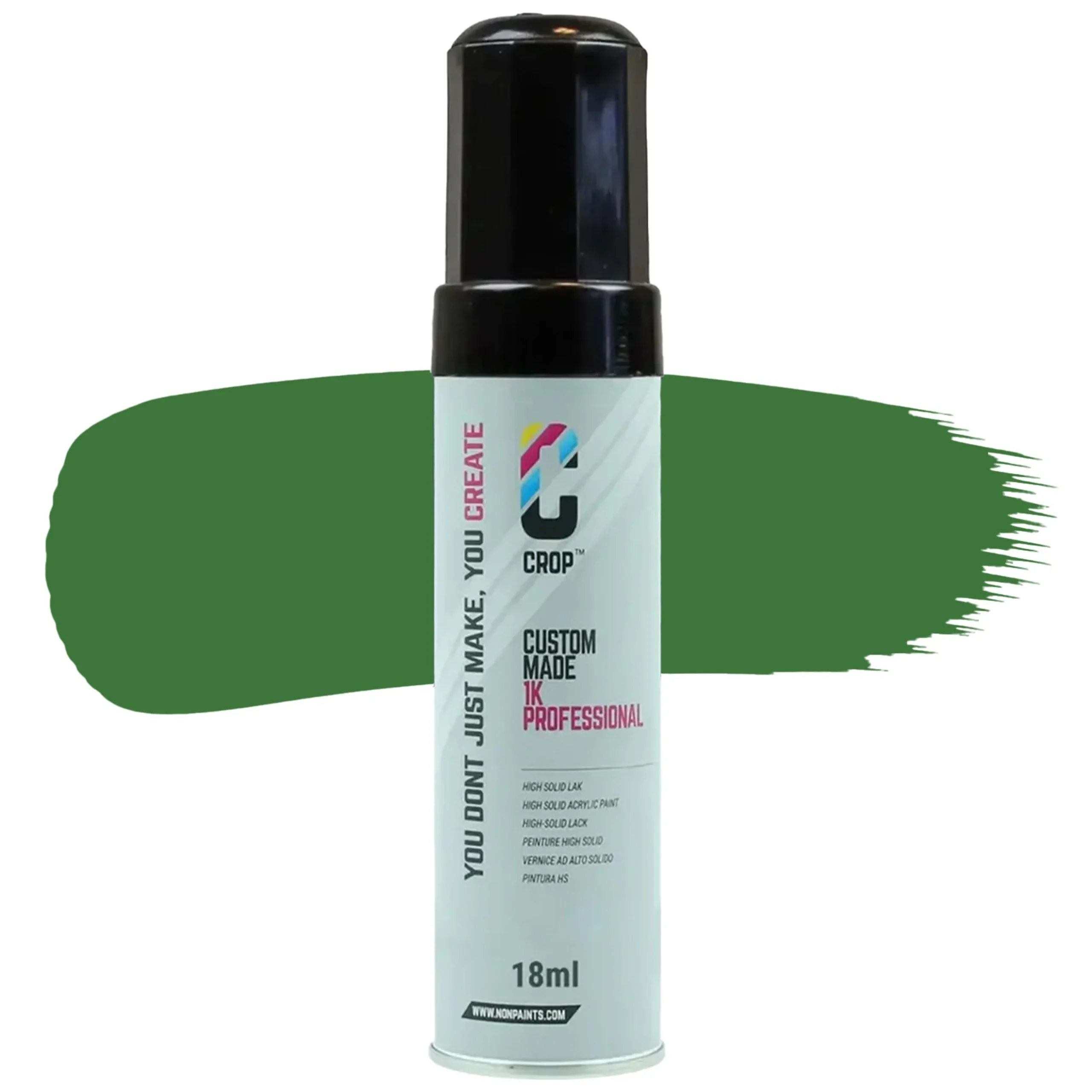 CROP Lápiz de retoque Verde hierba RAL 6010 Mate - 18ml