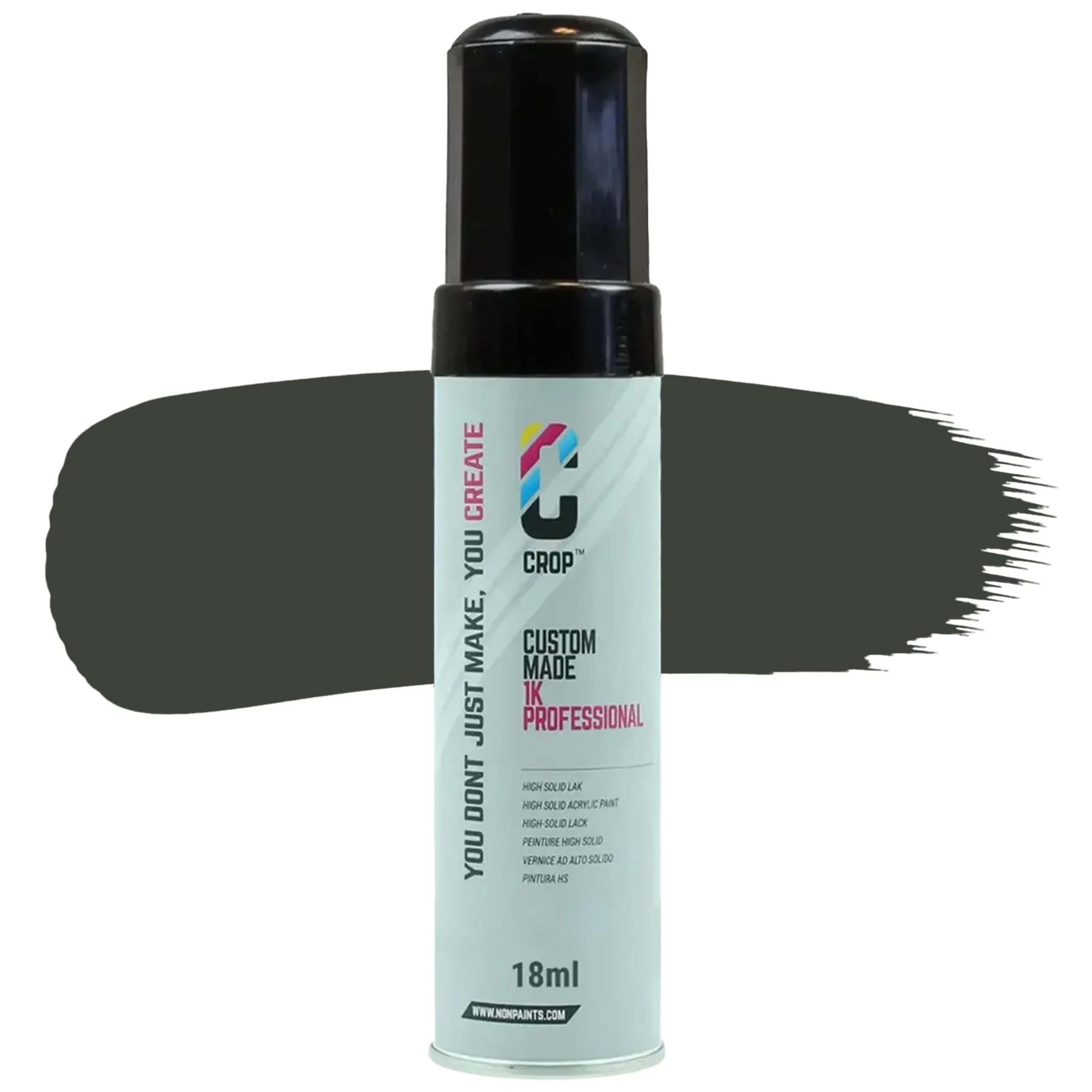 CROP Lápiz de retoque Oliva negruzco RAL 6015 Mate - 18ml