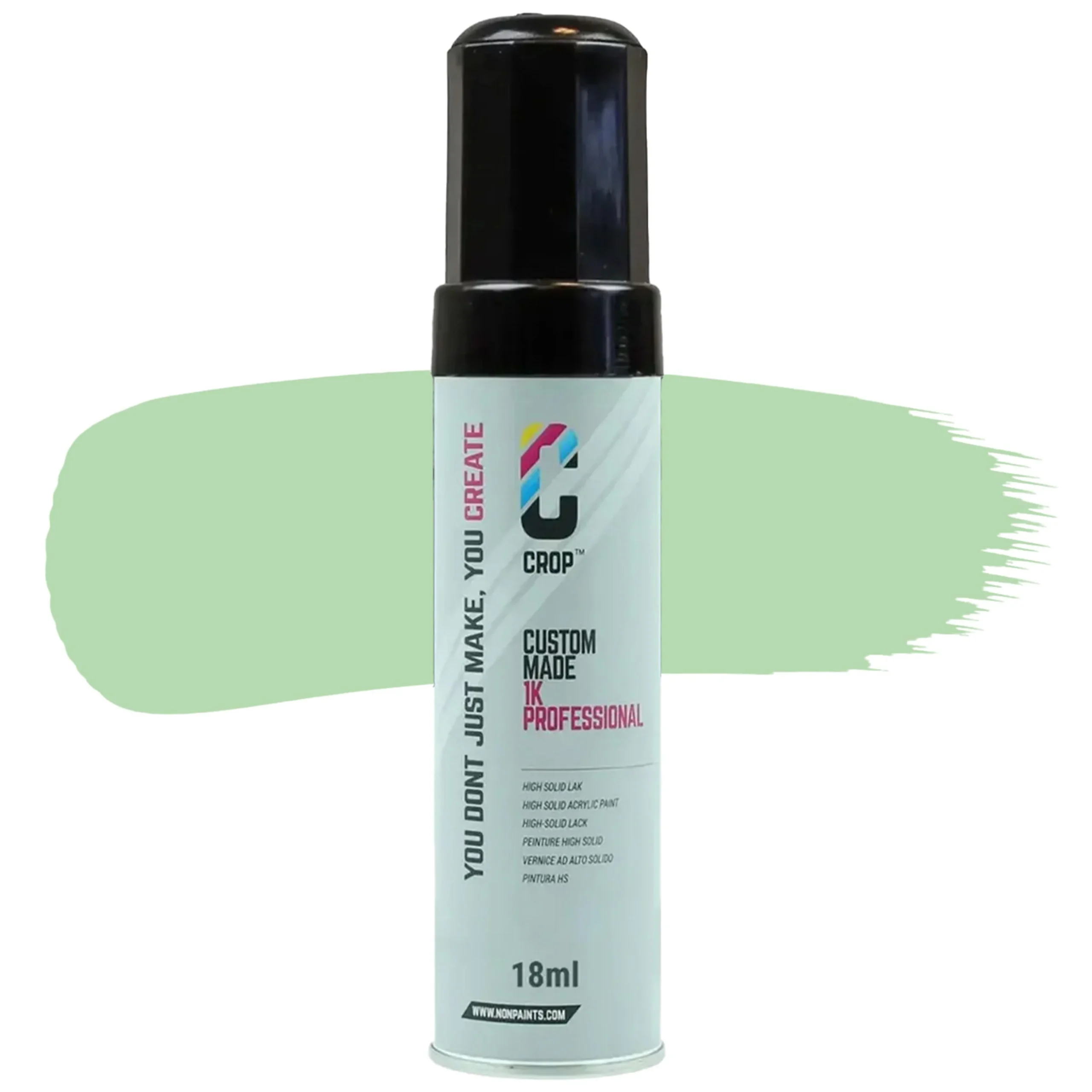 CROP Lápiz de retoque Verde blanquecino RAL 6019 Alto brillo - 18ml