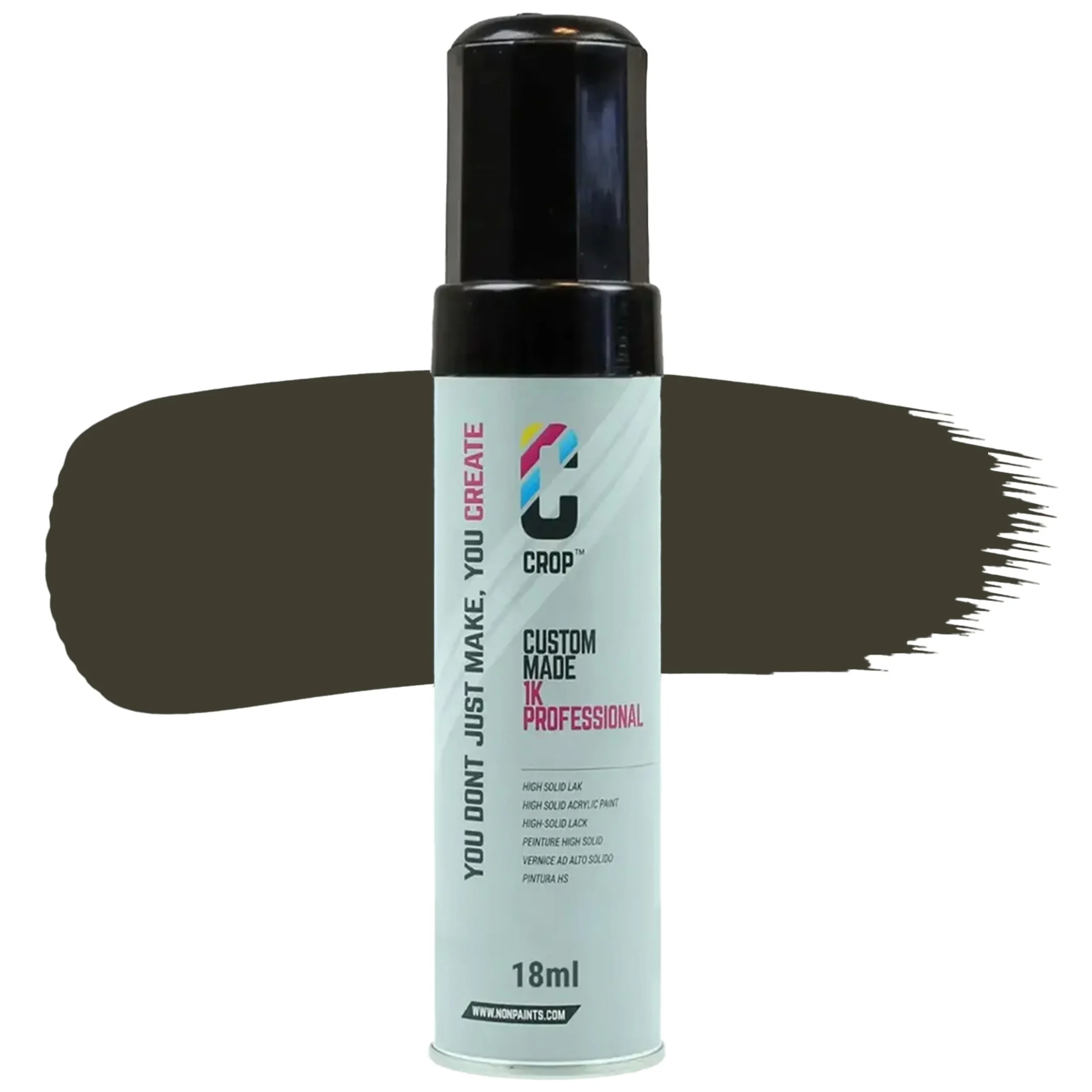 CROP Lápiz de retoque Oliva parduzco RAL 6022 Mate - 18ml