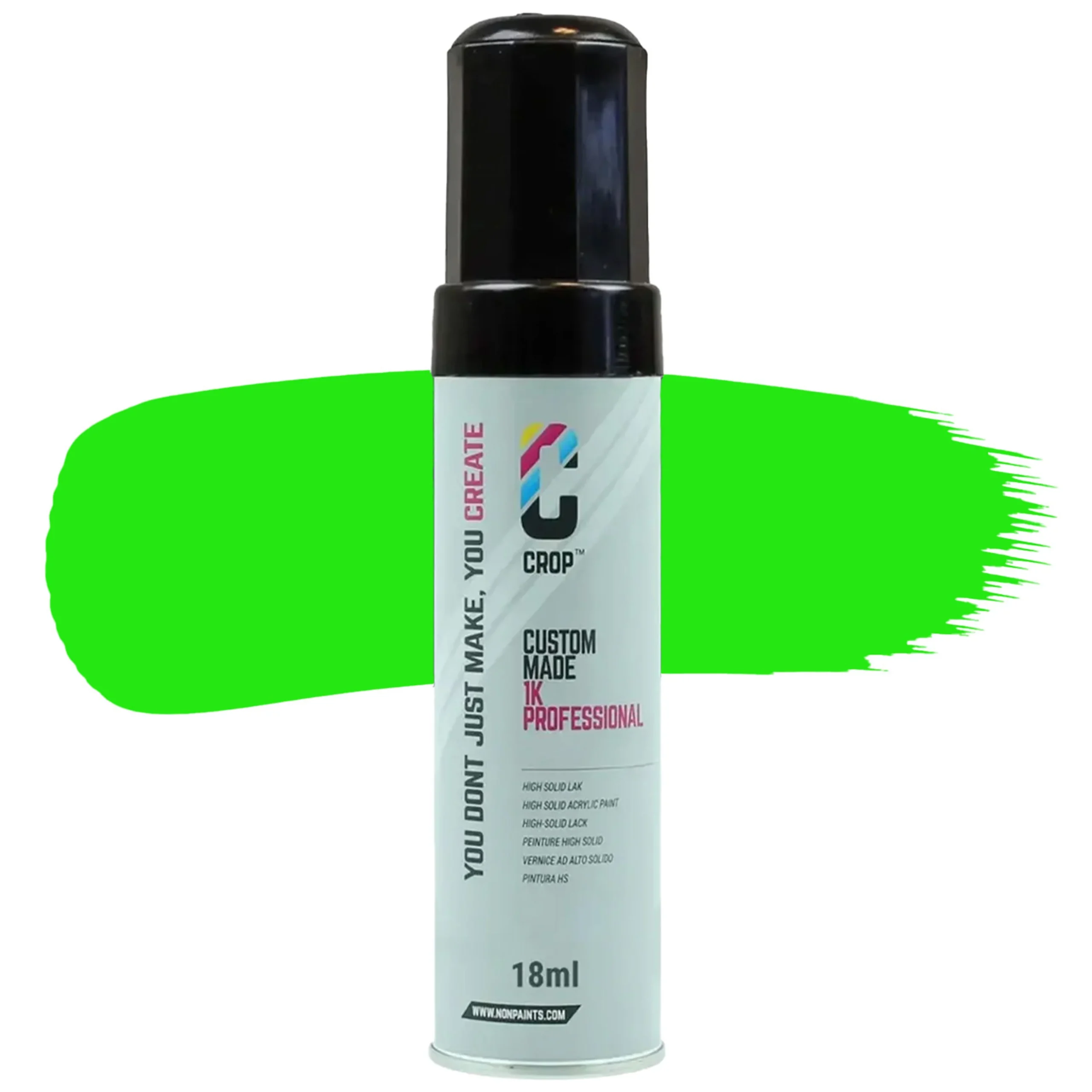 CROP Lápiz de retoque Verde puro RAL 6037 Semibrillo - 18ml