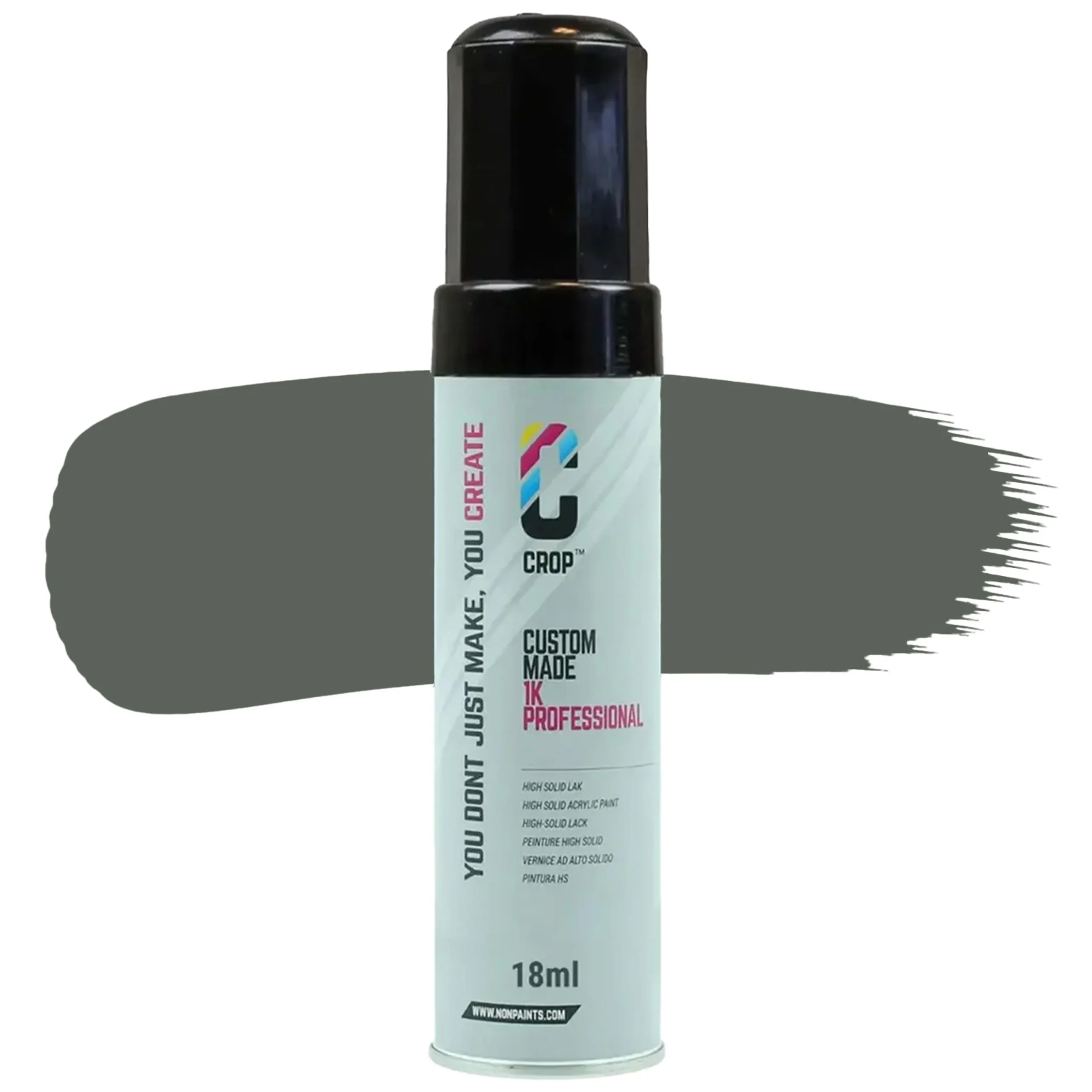 CROP Lápiz de retoque Gris verdoso RAL 7009 Semibrillo - 18ml