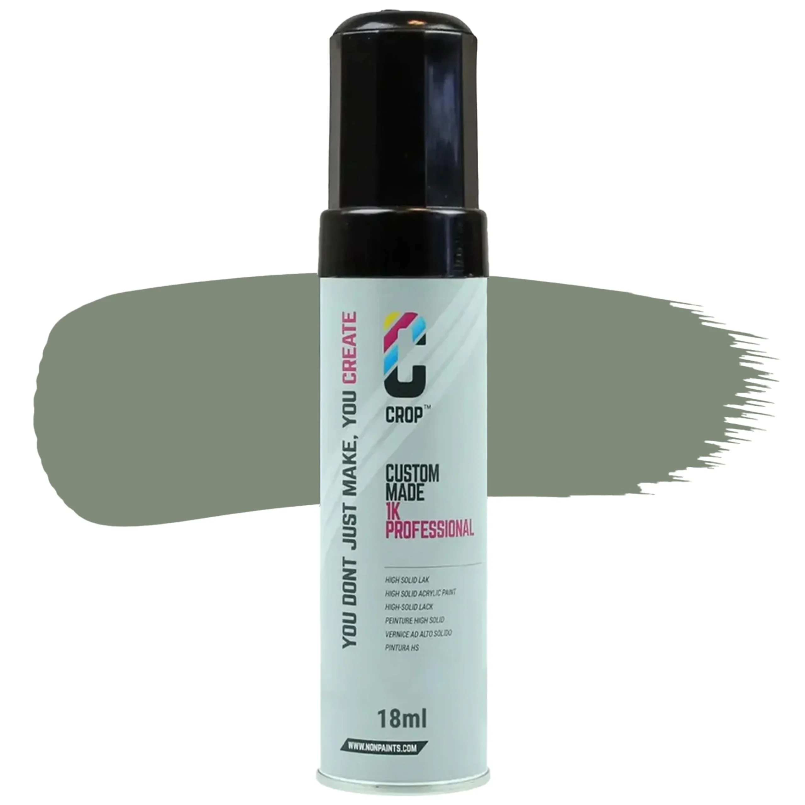 CROP Lápiz de retoque Gris cemento RAL 7033 Semibrillo - 18ml