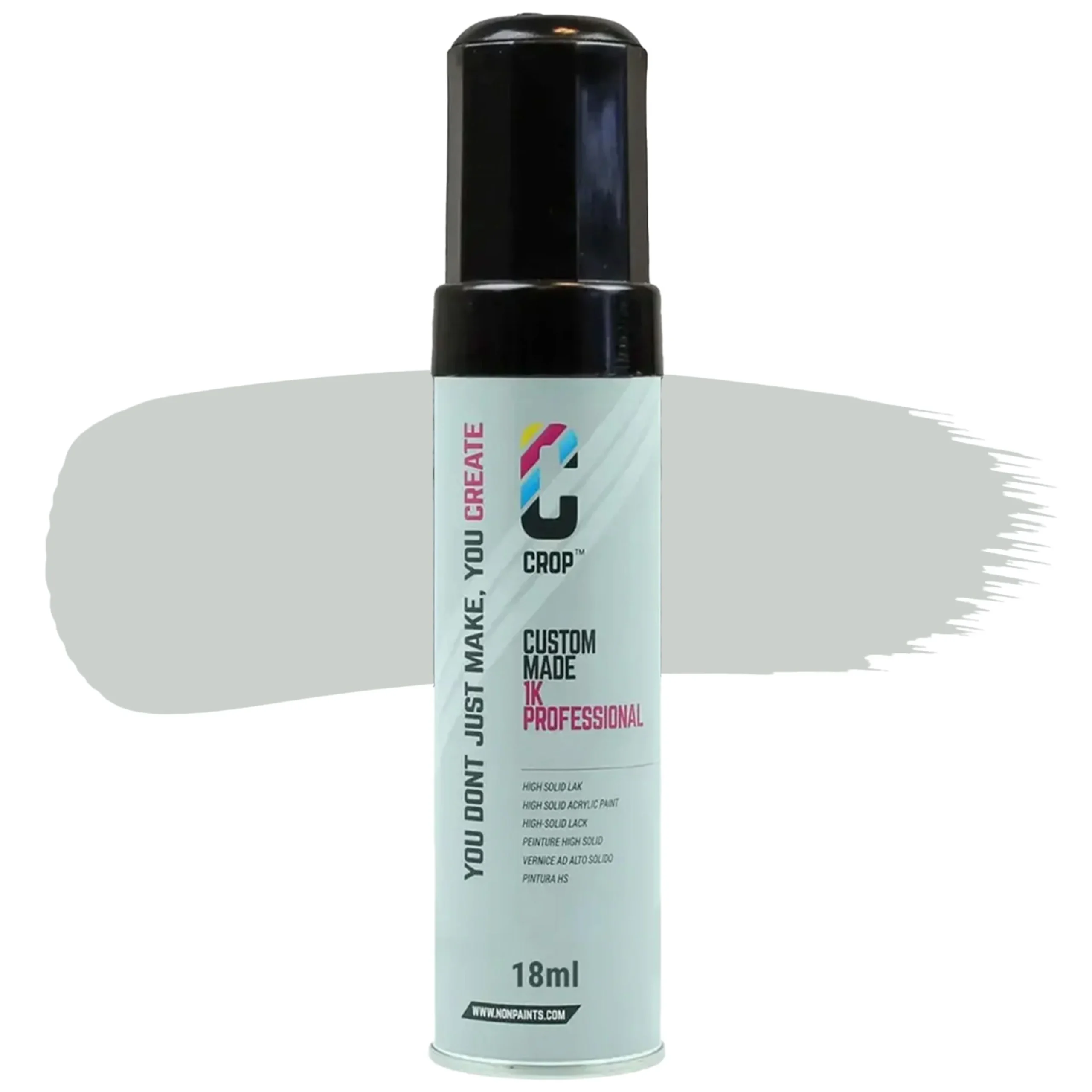 CROP Lápiz de retoque Gris claro RAL 7035 Alto brillo - 18ml
