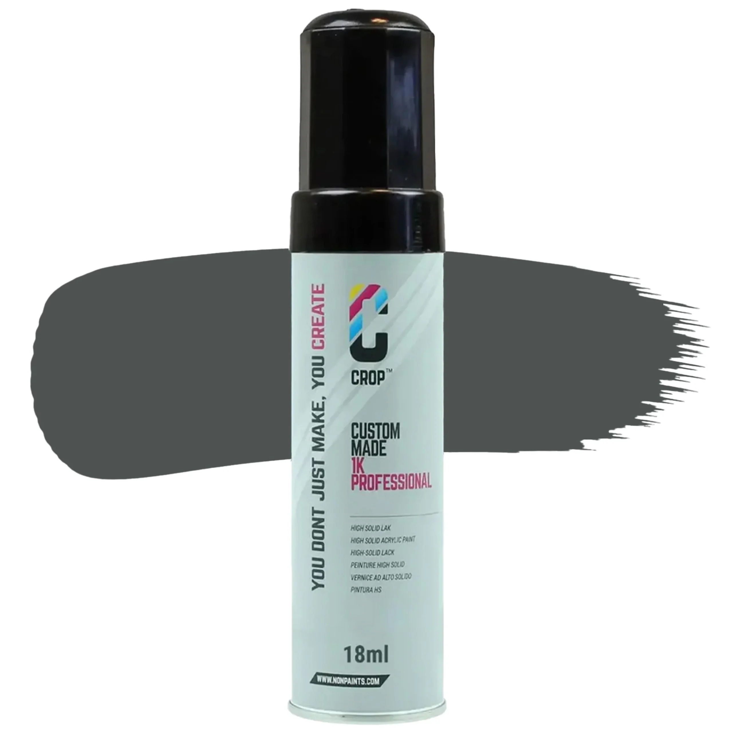 CROP Lápiz de retoque Gris tráfico B RAL 7043 Mate - 18ml