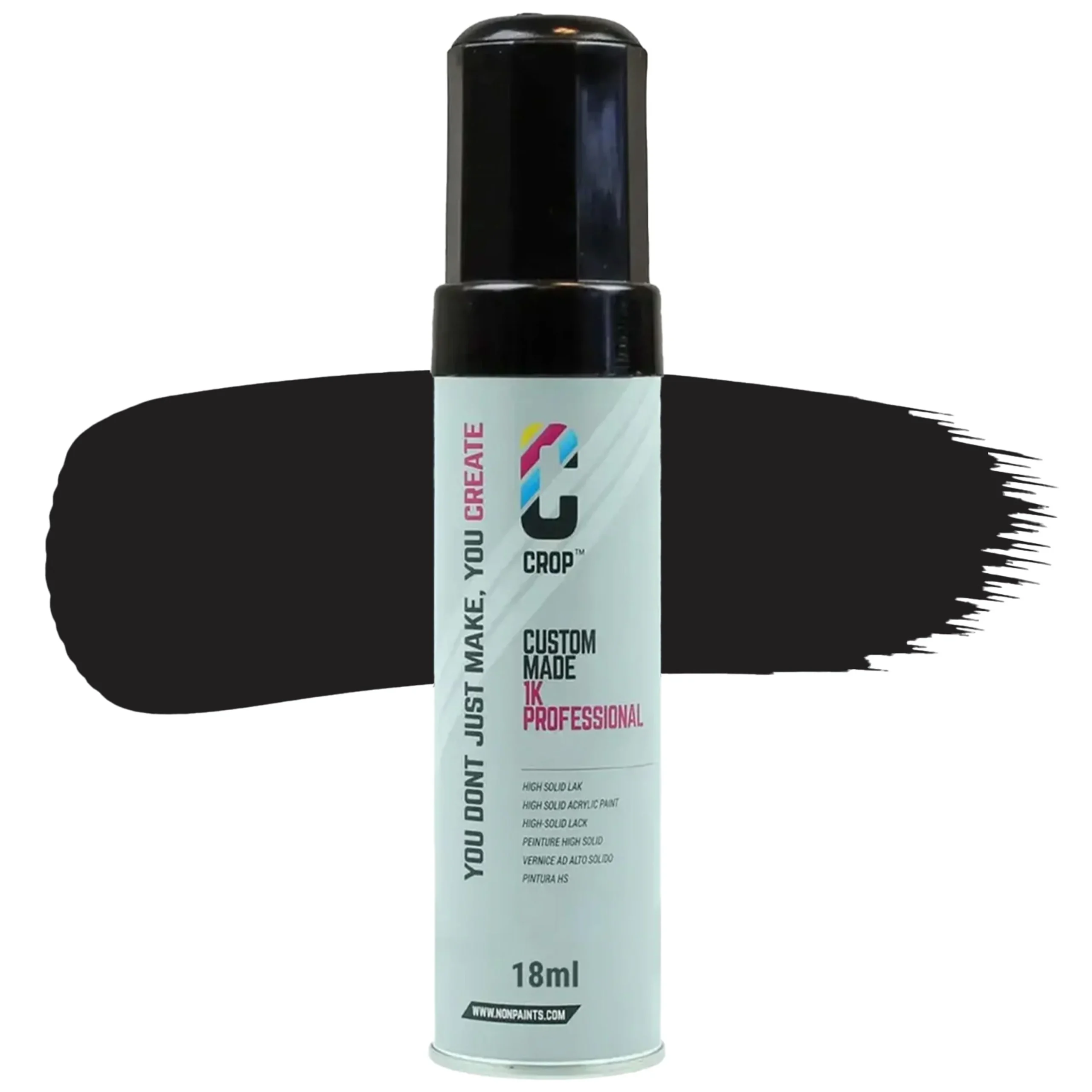 CROP Lápiz de retoque Pardo negruzco RAL 8022 Semibrillo - 18ml