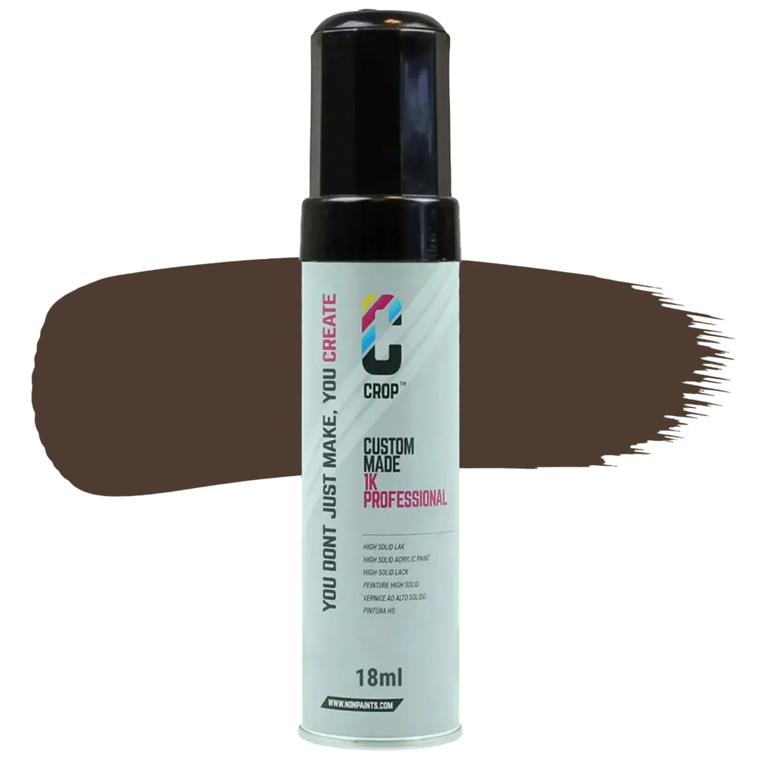 CROP Lápiz de retoque Marrón tierra RAL 8028 Semibrillo - 18ml