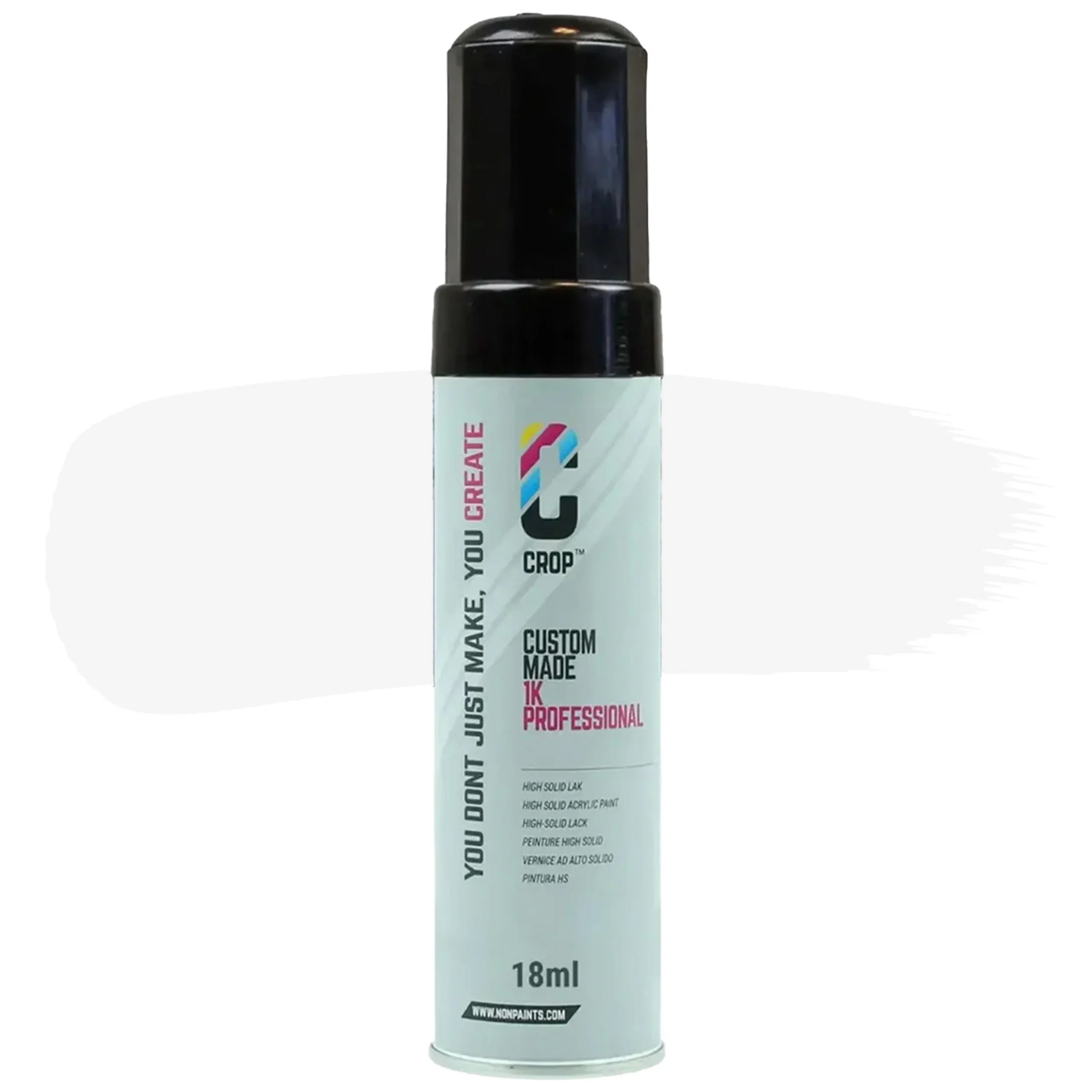 CROP Lápiz de retoque Blanco señal RAL 9003 Alto brillo - 18ml