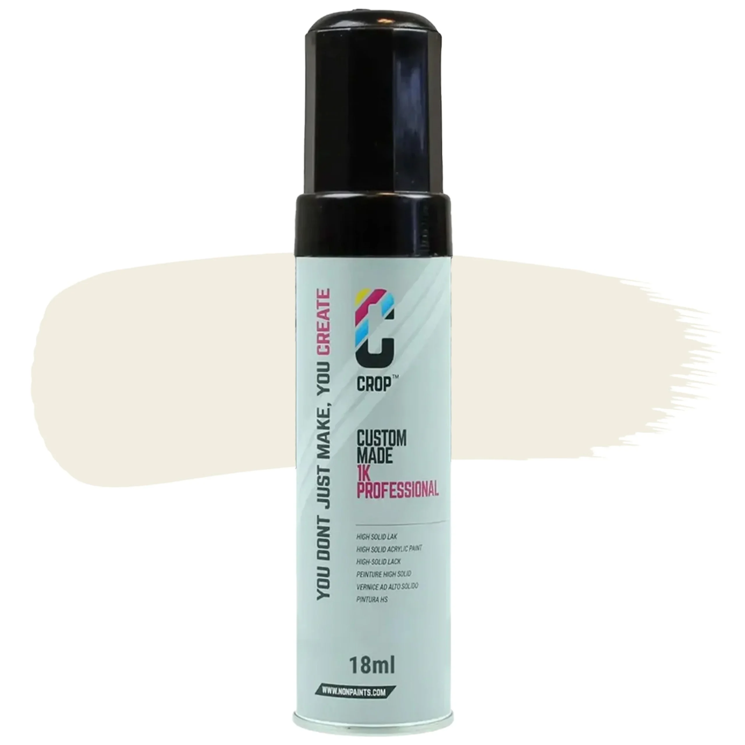 CROP Lápiz de retoque Blanco puro RAL 9010 Semibrillo - 18ml