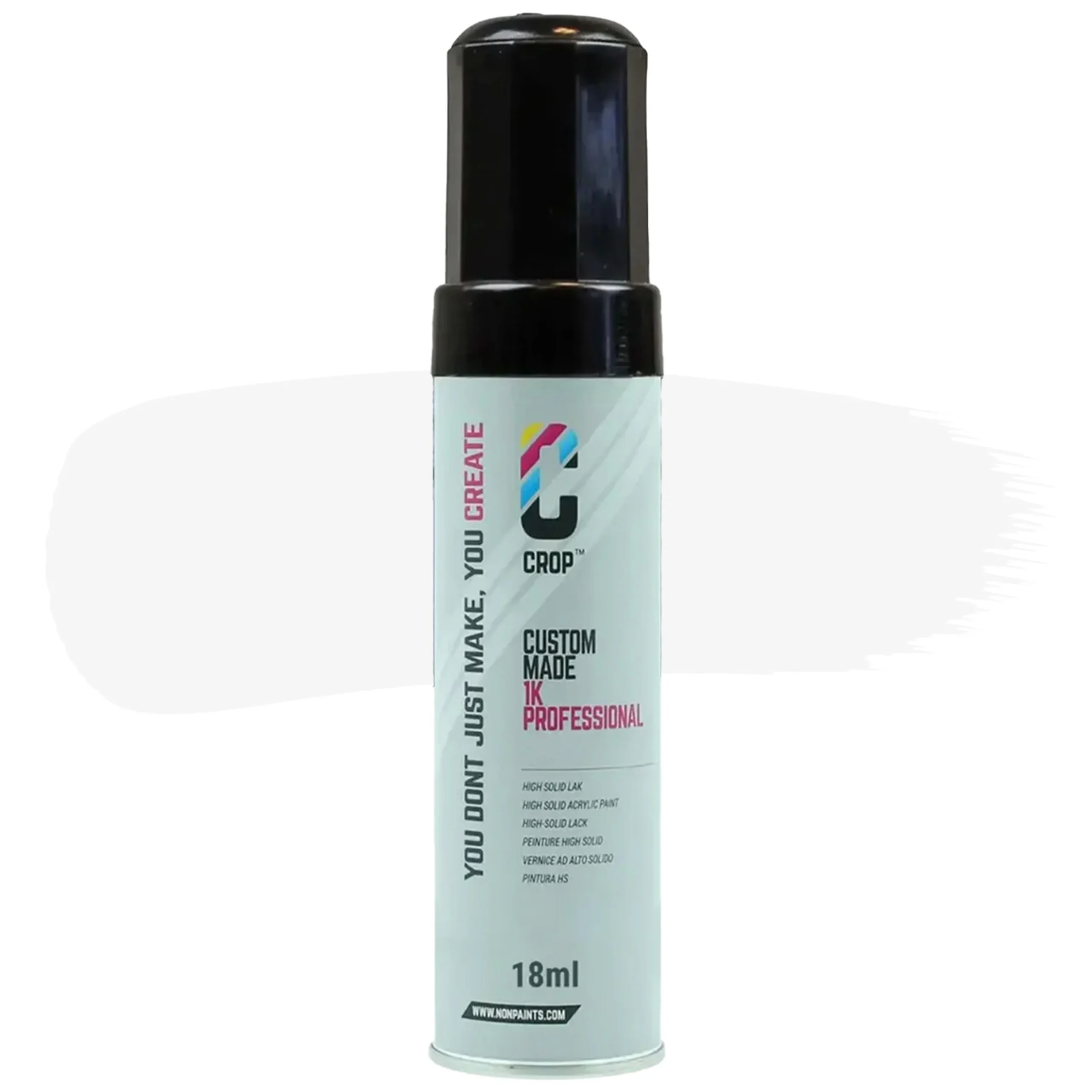 CROP Lápiz de retoque Blanco tráfico RAL 9016 Semibrillo - 18ml