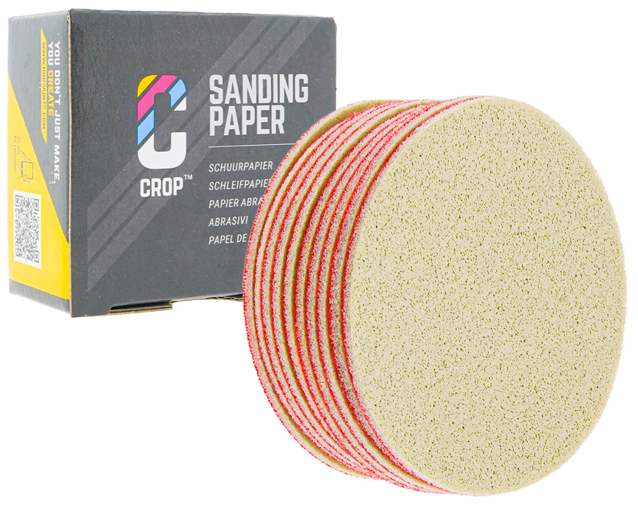 CROP Disco de Matizado 75mm grano 1500 - 10 piezas