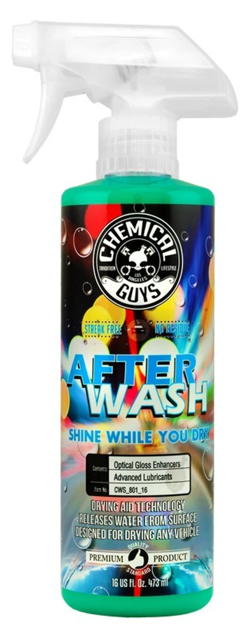 Chemical Guys After Wash Drying Aid and Supreme Gloss Enhancer - Potenciador del brillo 473ml