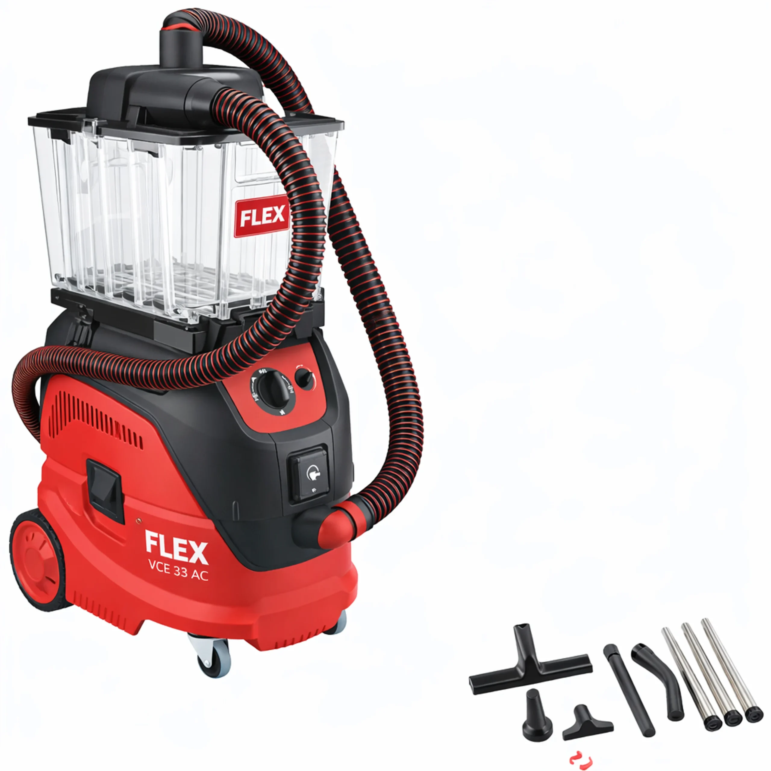 FLEX VCE 33 L AC-Set + VCE-PS 25 Aspiradora Ciclón
