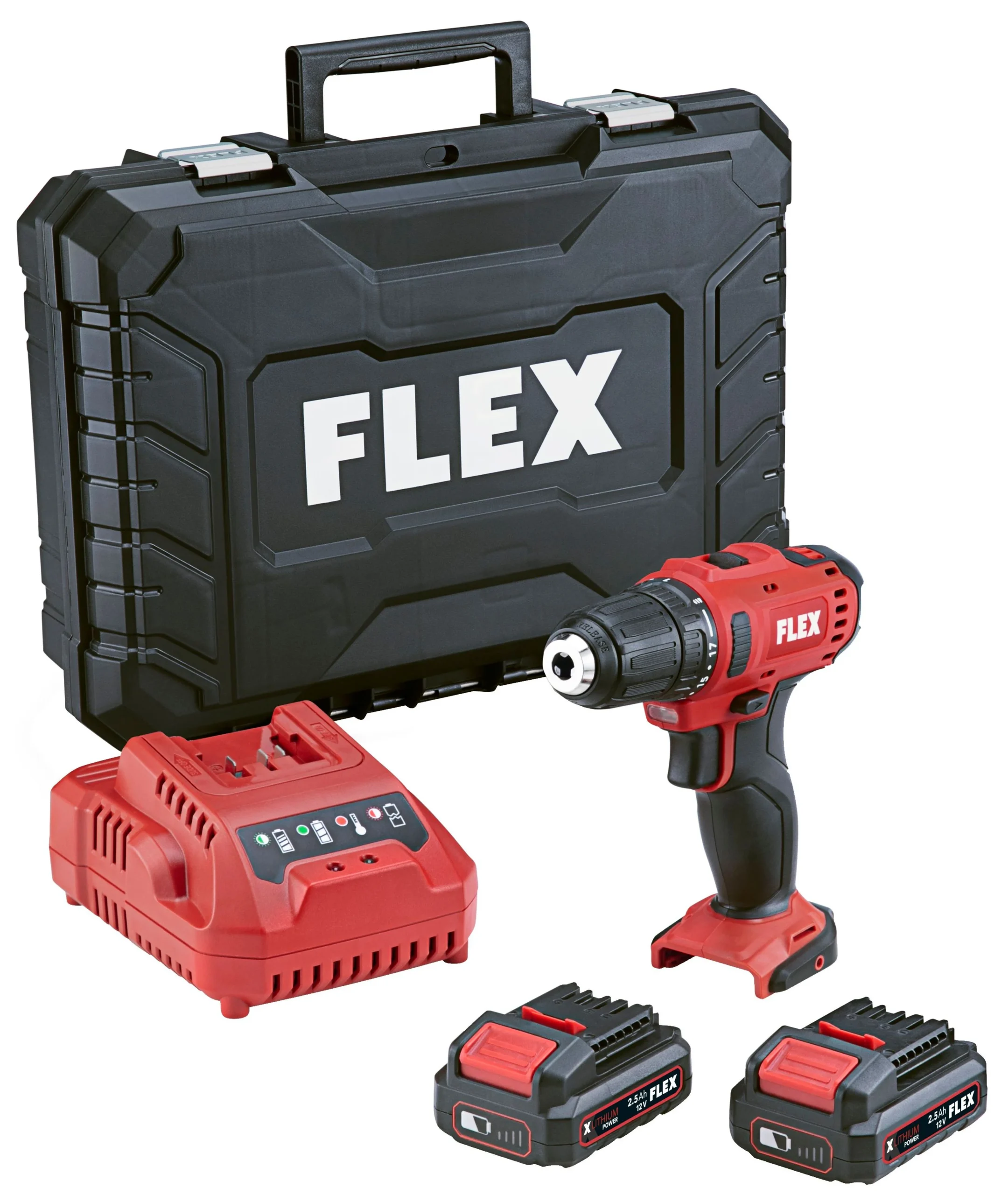 FLEX DD 2G 12-LDBC/2.5 2-Velocidades Taladro atornillador a batería