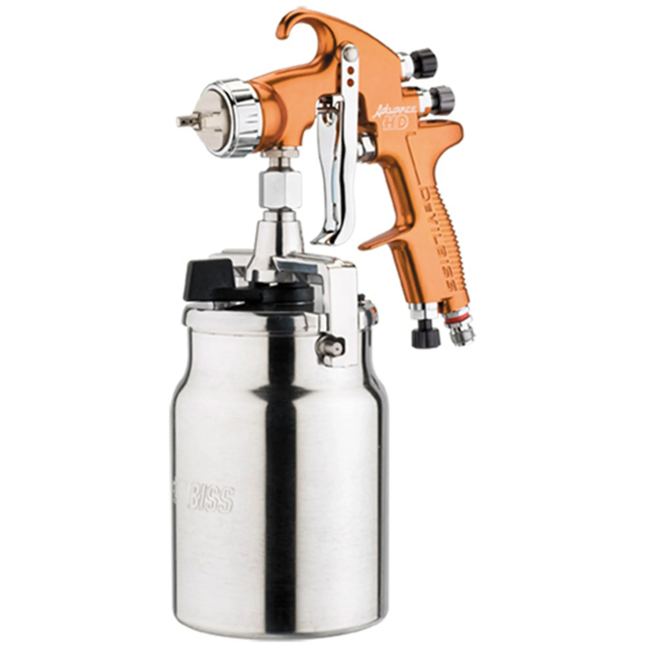 Pulverizador de pintura DeVilbiss ADVANCED Trans-Tech + copa inferior