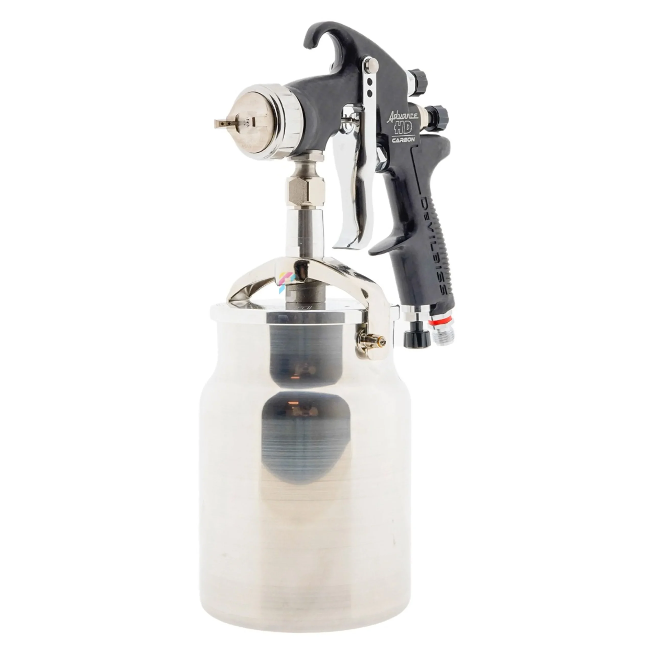DeVilbiss Advance HD Carbon Trans-Tech Pulverizador de copa inferior