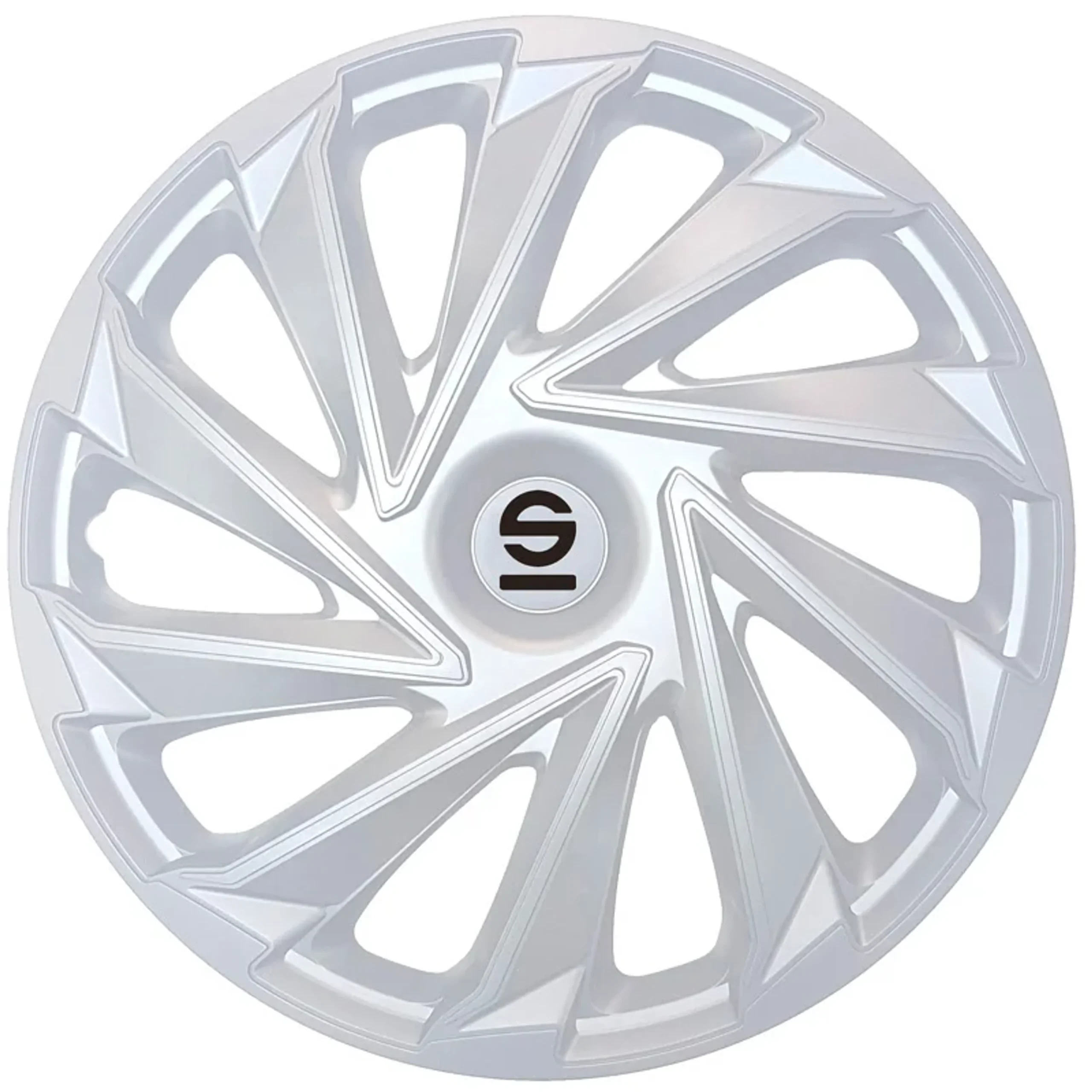 Sparco Tapacubos Varese 14 pulgadas Plata - 4 piezas