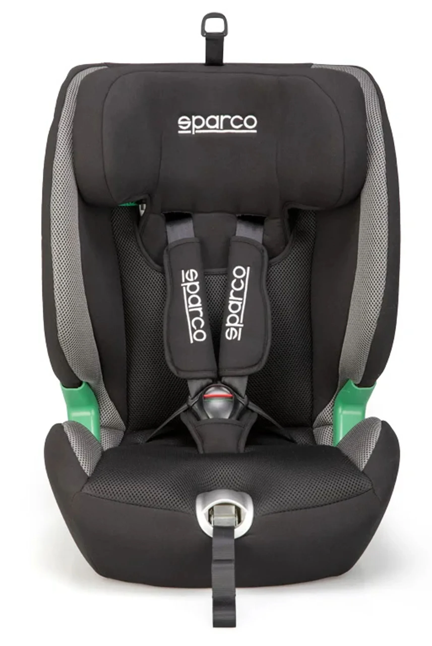 Sparco SK5000I Silla de coche para niños Negra y Gris 76-150cm
