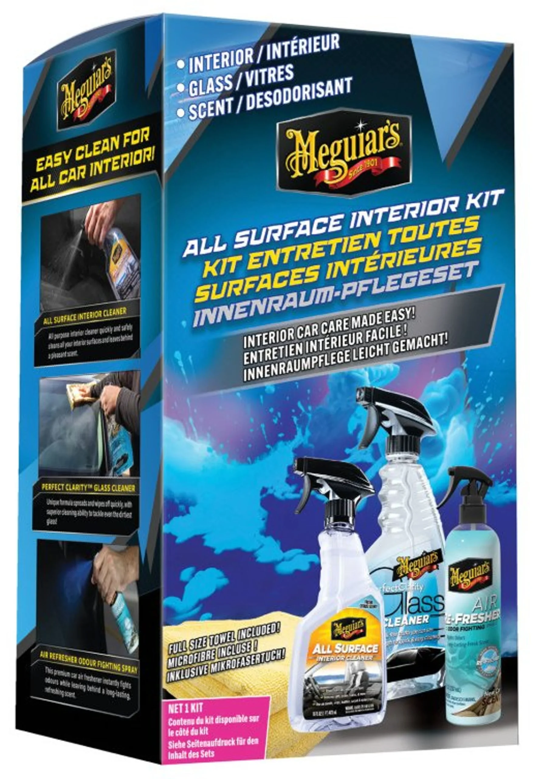 Meguiar's Kit de Interior para Todas las Superficies
