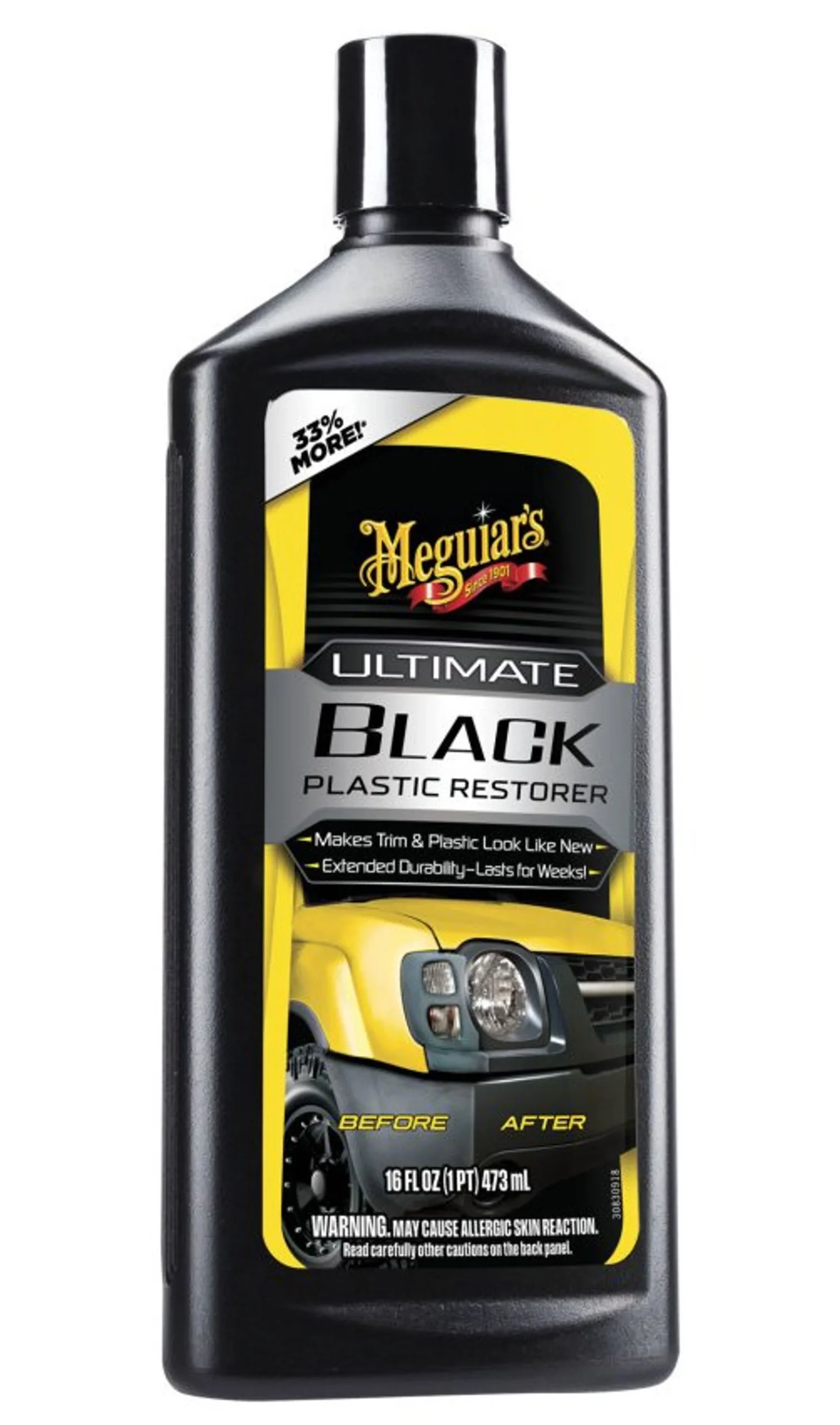 Meguiar's Ultimate Black Restaurador de Plástico 473ml