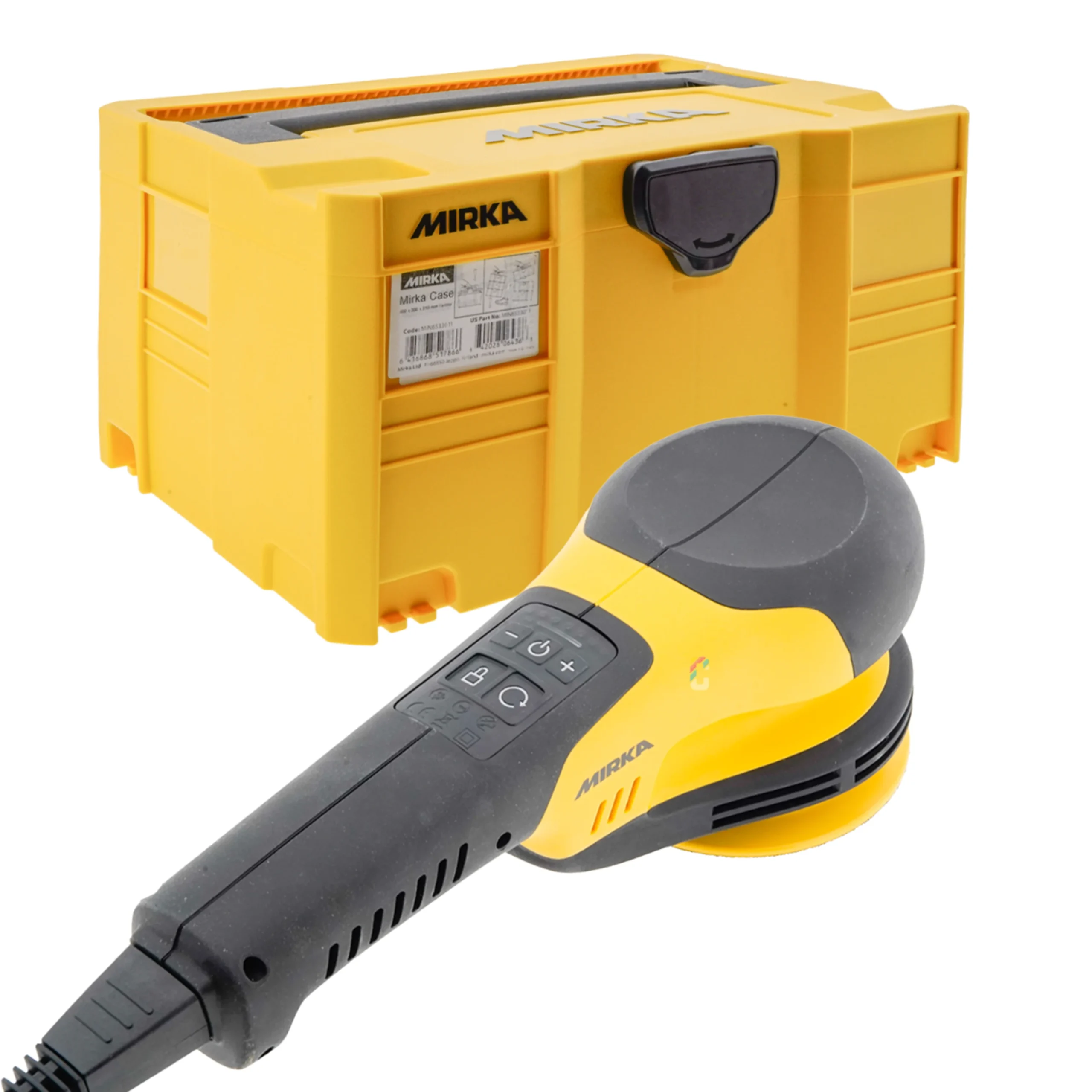 MIRKA POLAROS RP 600 Pulidora rotativa 135 mm en Systainer