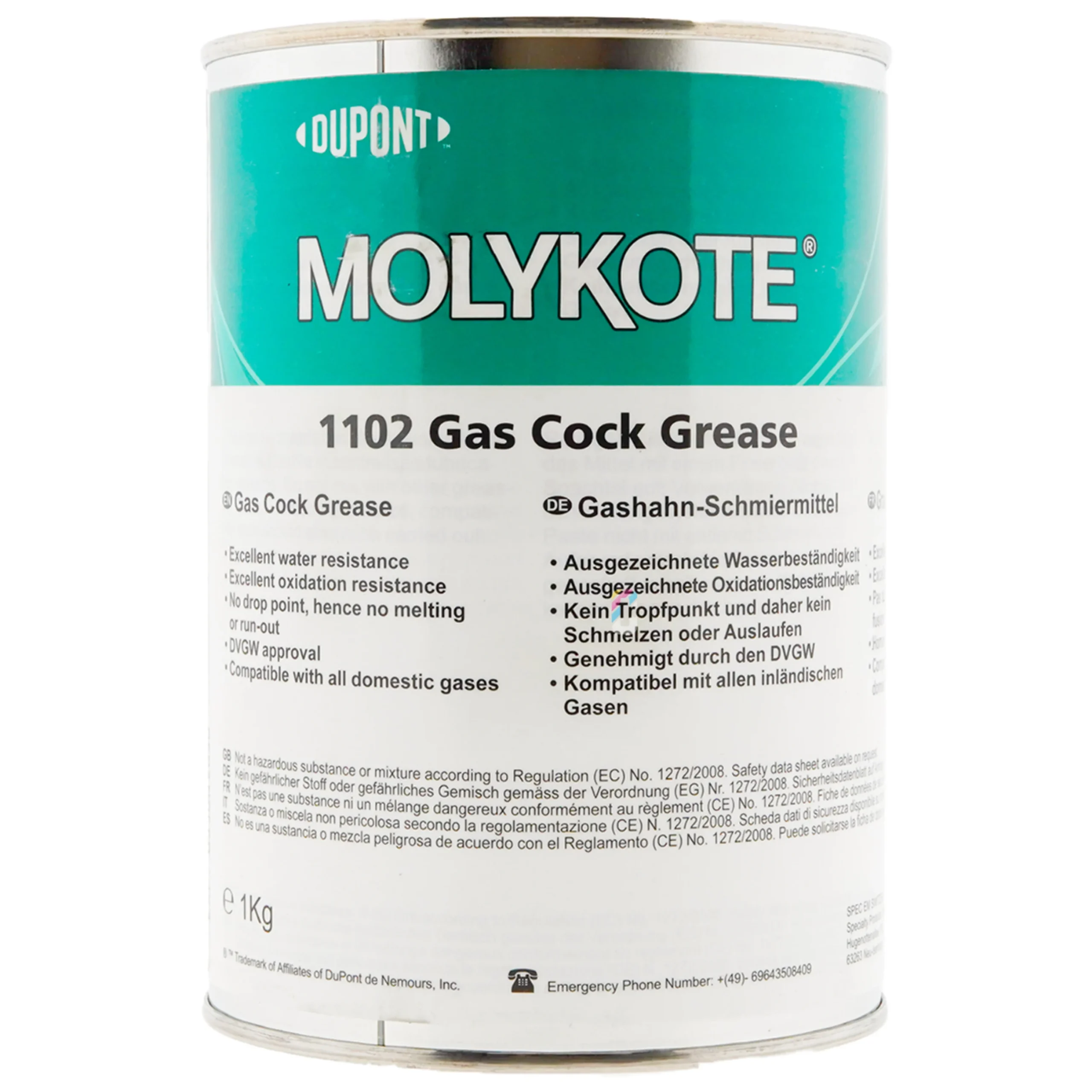 MOLYKOTE 1102 Grasa para grifos 1kg