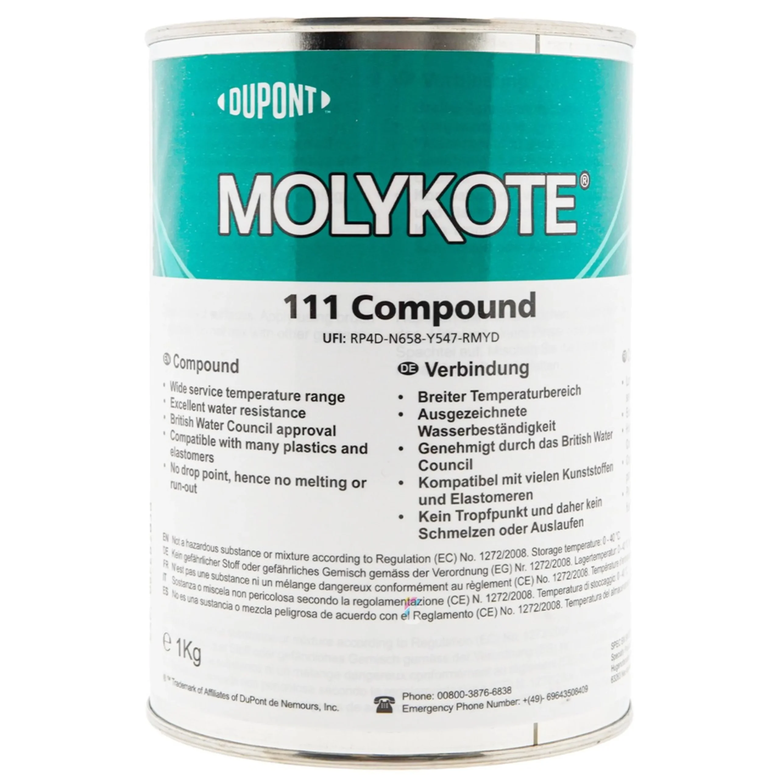 MOLYKOTE 111 Compound 1kg - Grasa de silicona