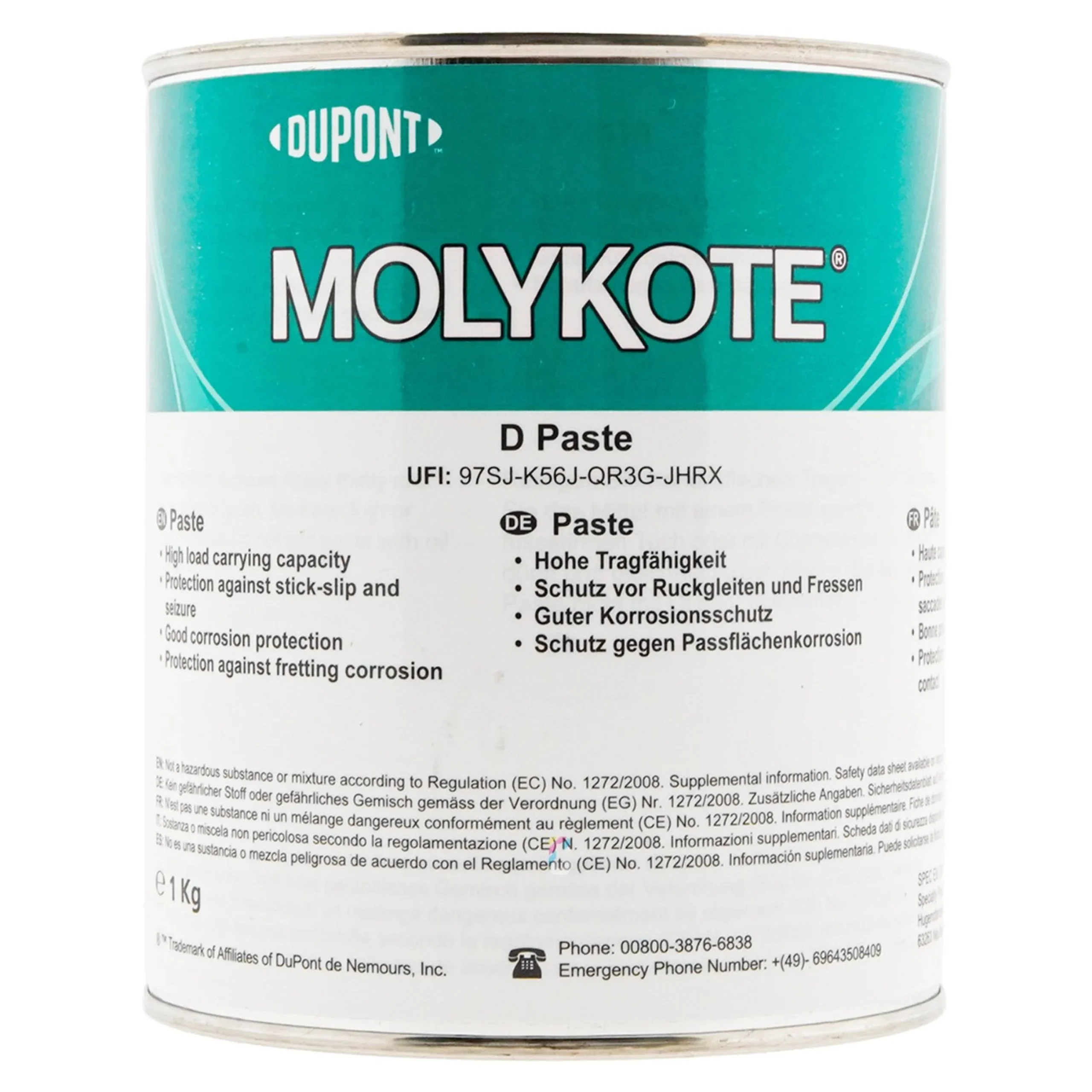 MOLYKOTE D Pasta de montaje 1kg