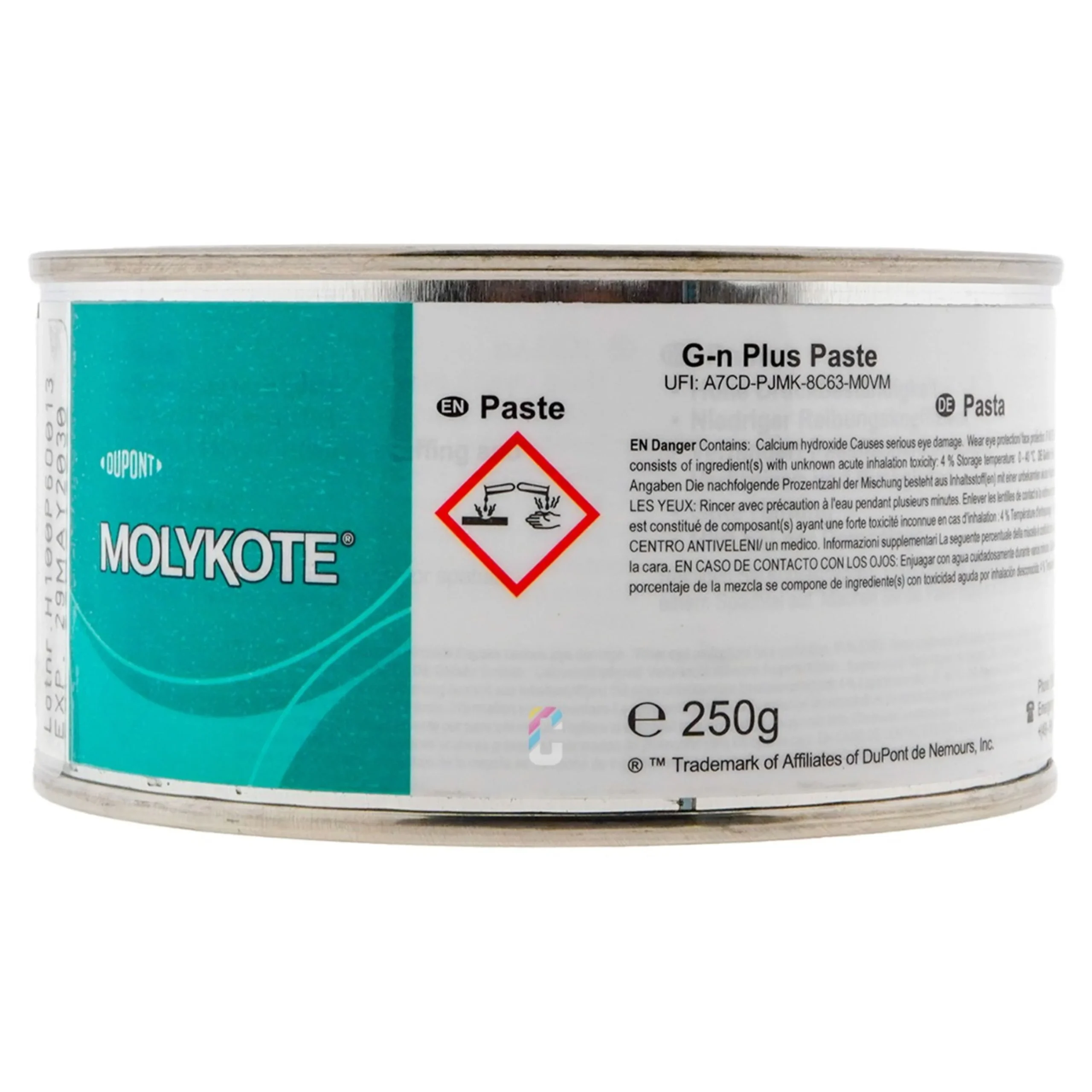 MOLYKOTE G-N Plus Pasta Lubricante 250 gramos