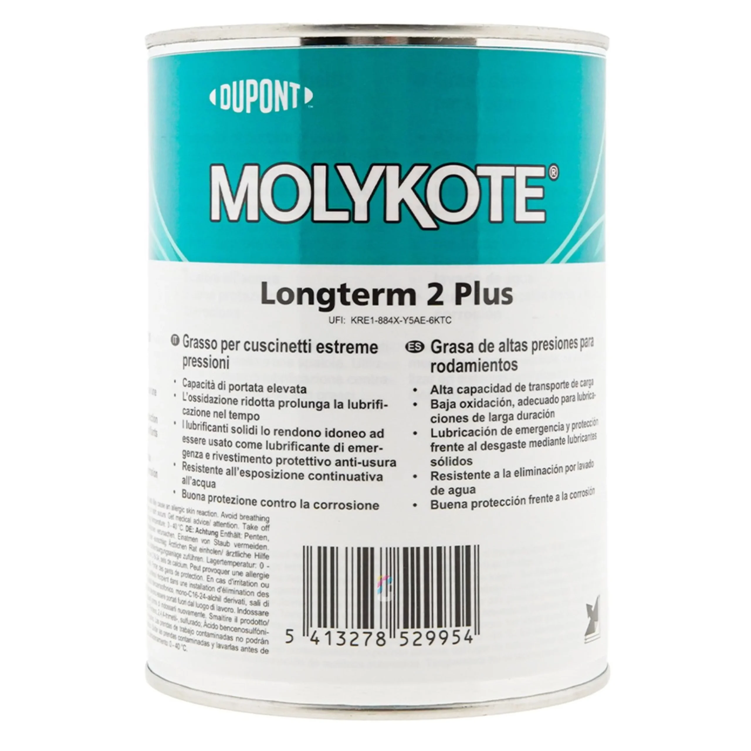MOLYKOTE Longterm 2 Plus Grasa para rodamientos 1kg