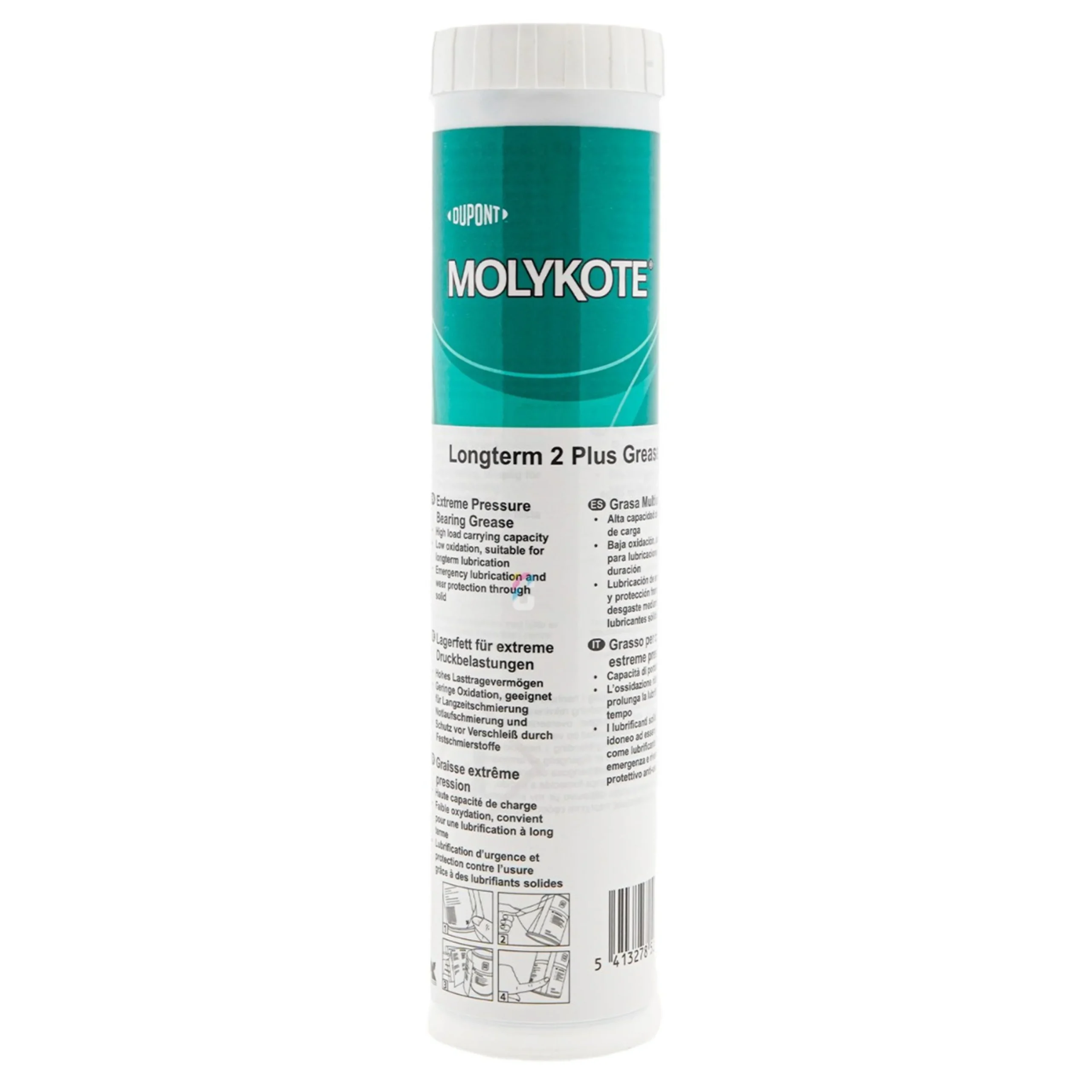 MOLYKOTE Longterm 2 Plus Grasa para rodamientos 400 gramos