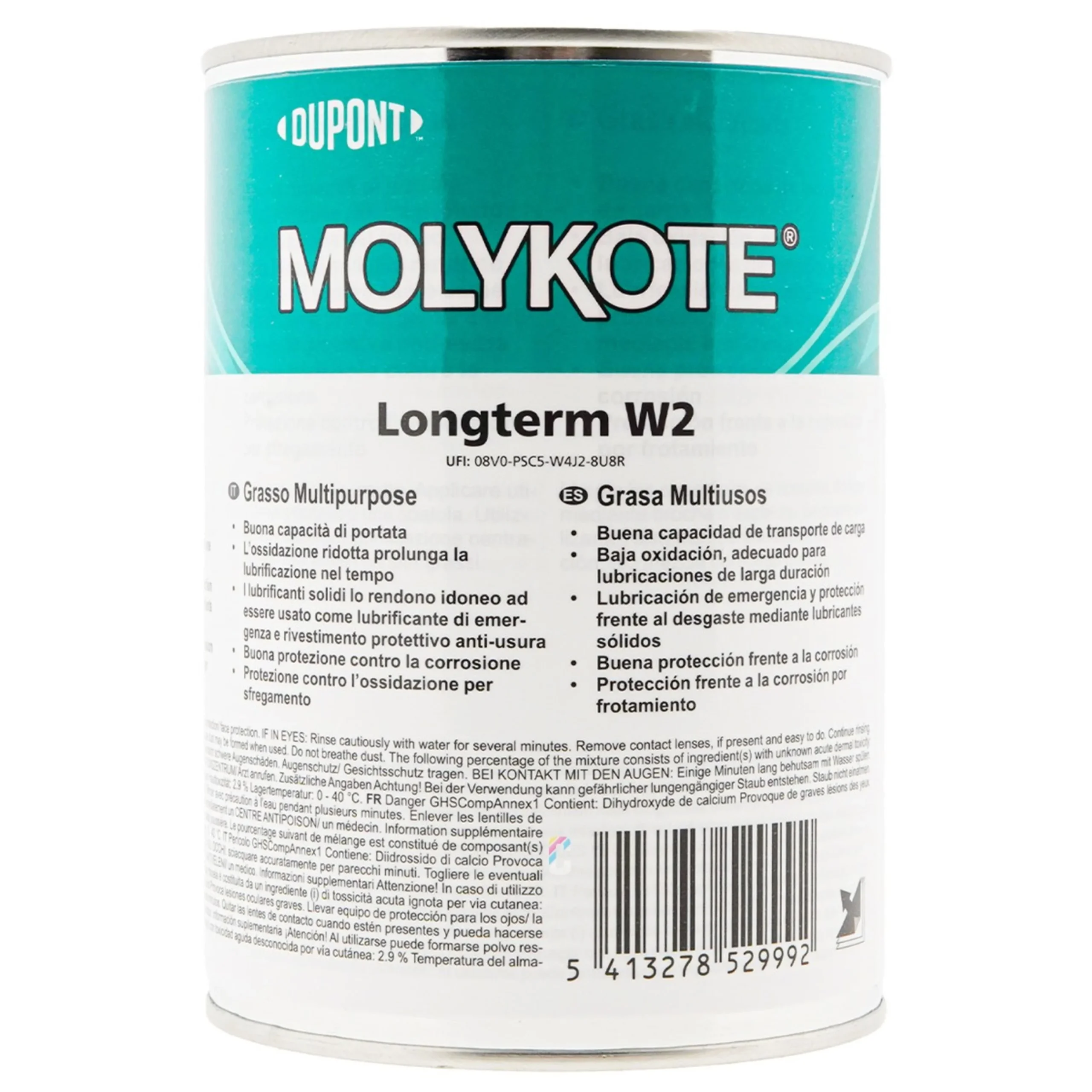 MOLYKOTE Longterm W2 Grasa Lubricante 1kg