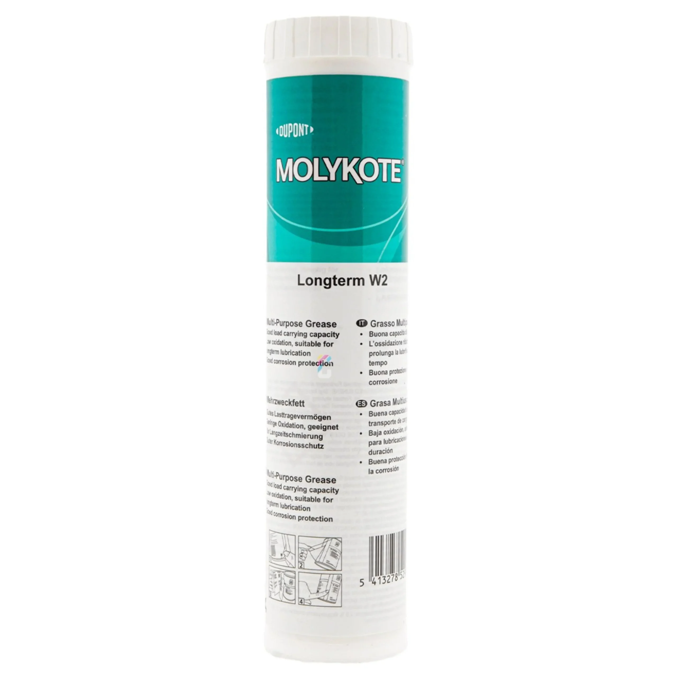 MOLYKOTE Longterm W2 Grasa Lubricante 400 g