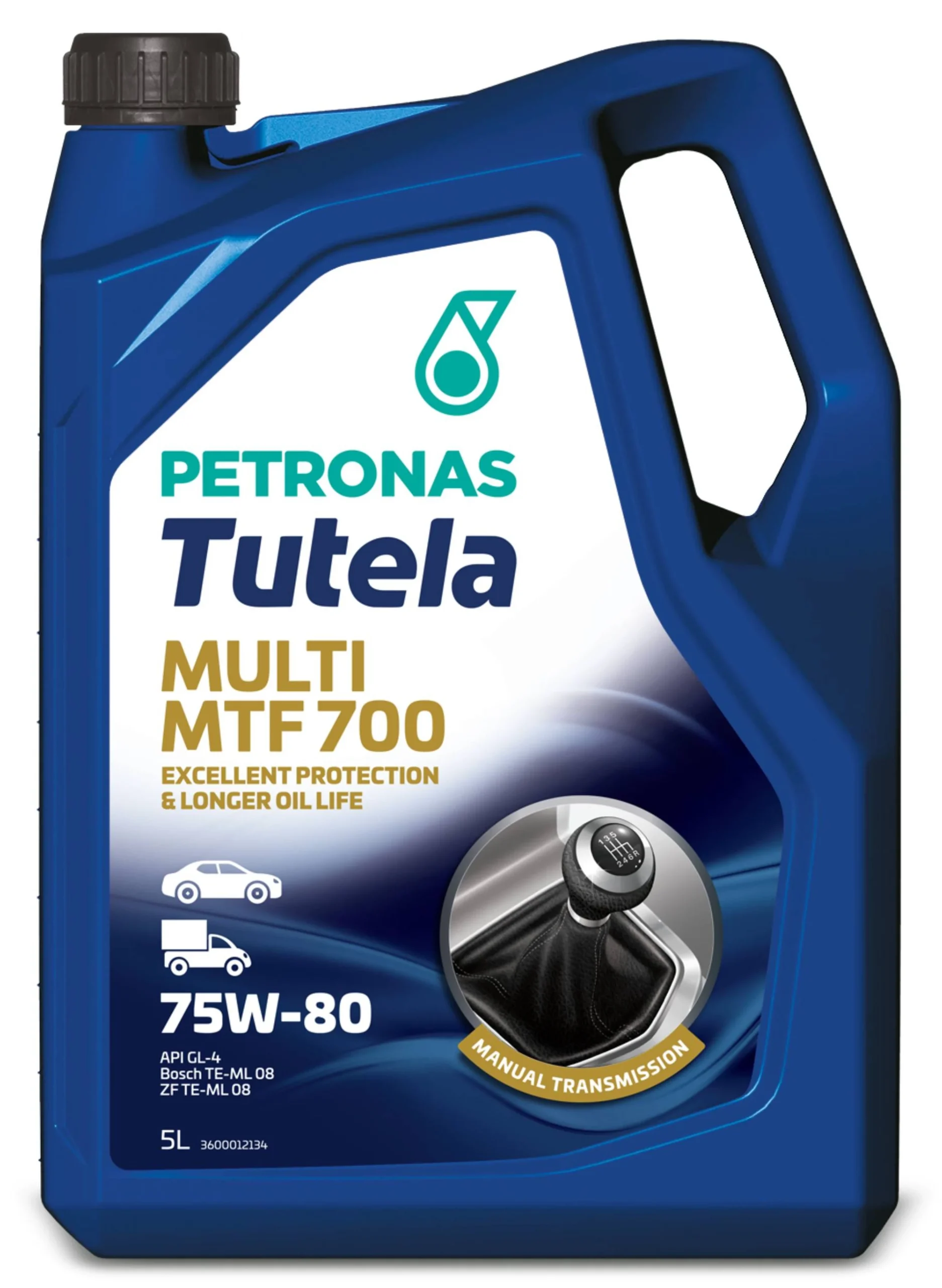 Petronas Tutela MULTI MTF 700 75w80 Aceite de caja de cambios - 5 litros