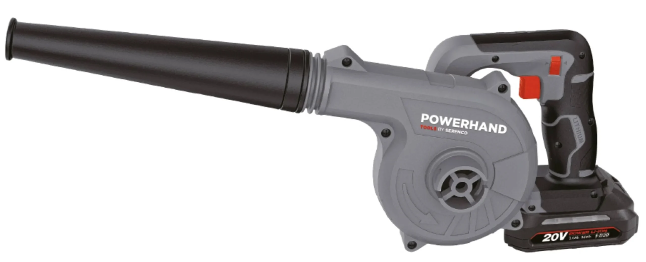 POWERHAND Soplador de hojas y de aire para coche a batería 20 Voltios