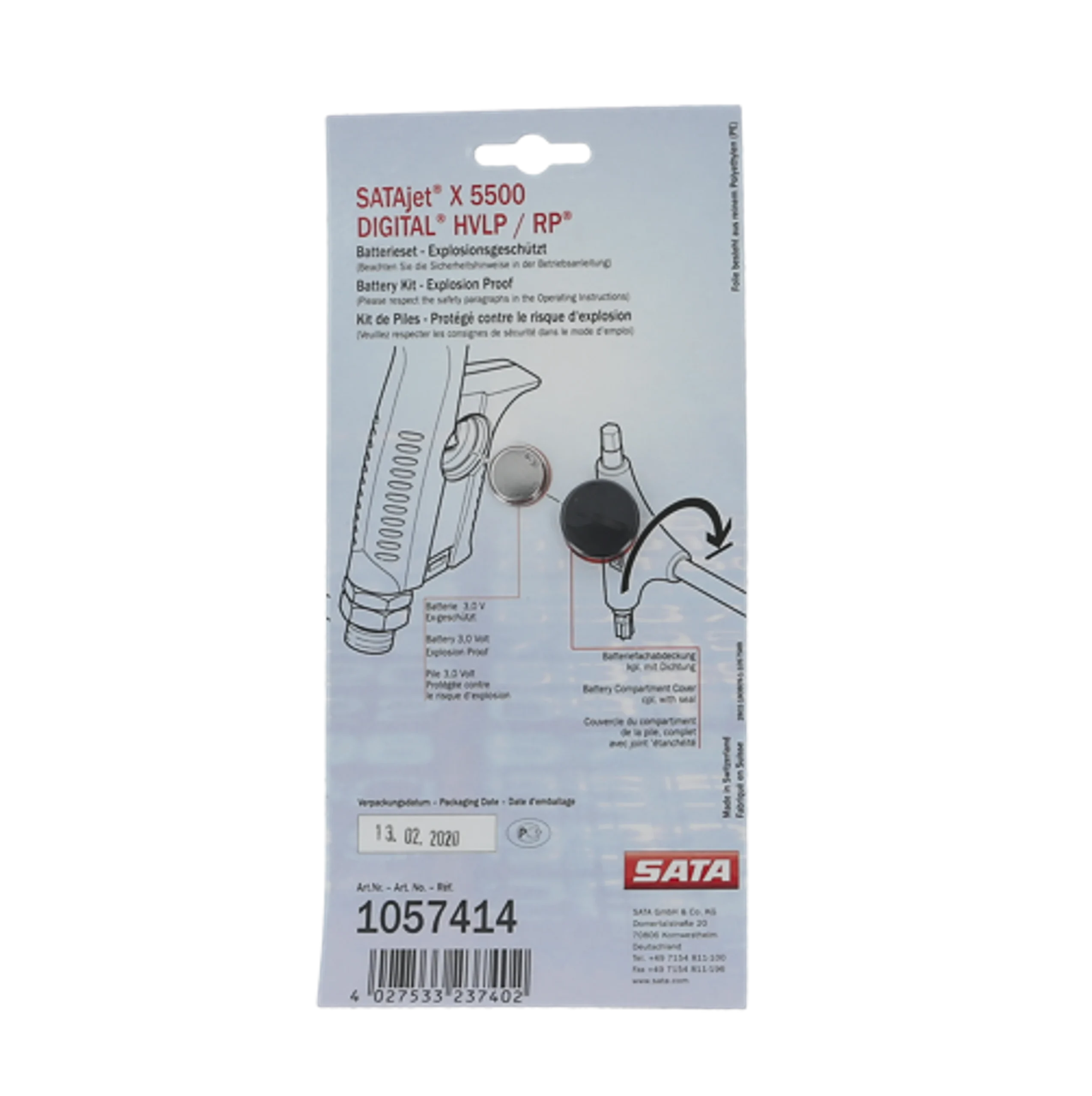 SATA Set de Baterías para SATAjet X 5500 Digital