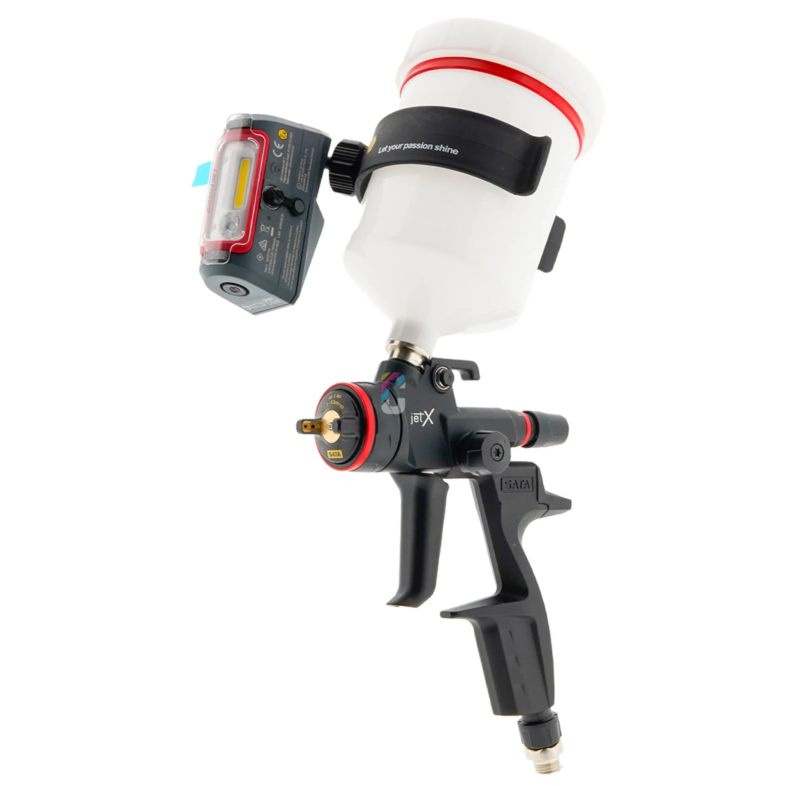SCANGRIP SPRAYMATCH Lámpara LED para Pistola de Pintura 200 Lumen - 6000 K