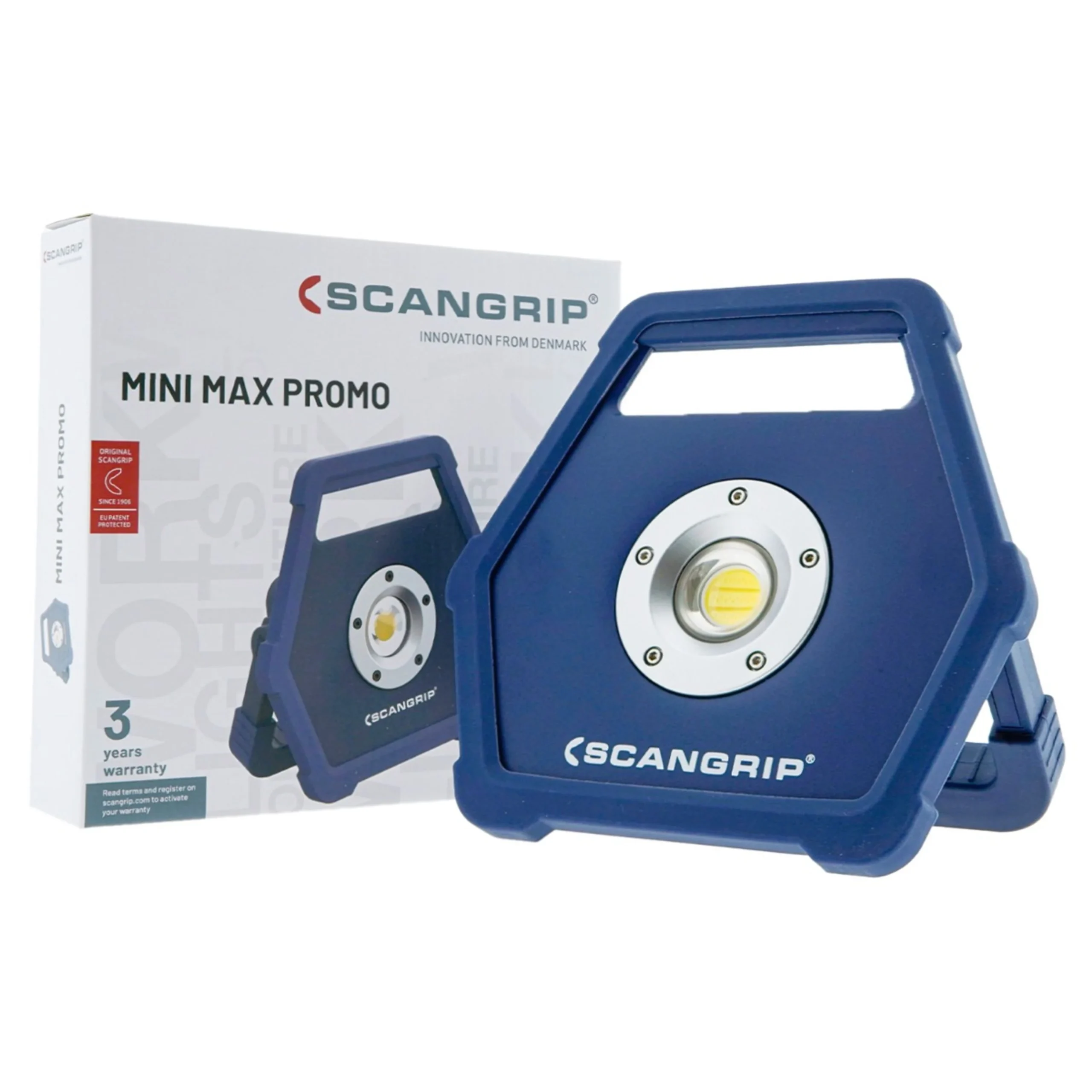 SCANGRIP MINI MAX Lámpara de Trabajo Recargable 900 lúmenes