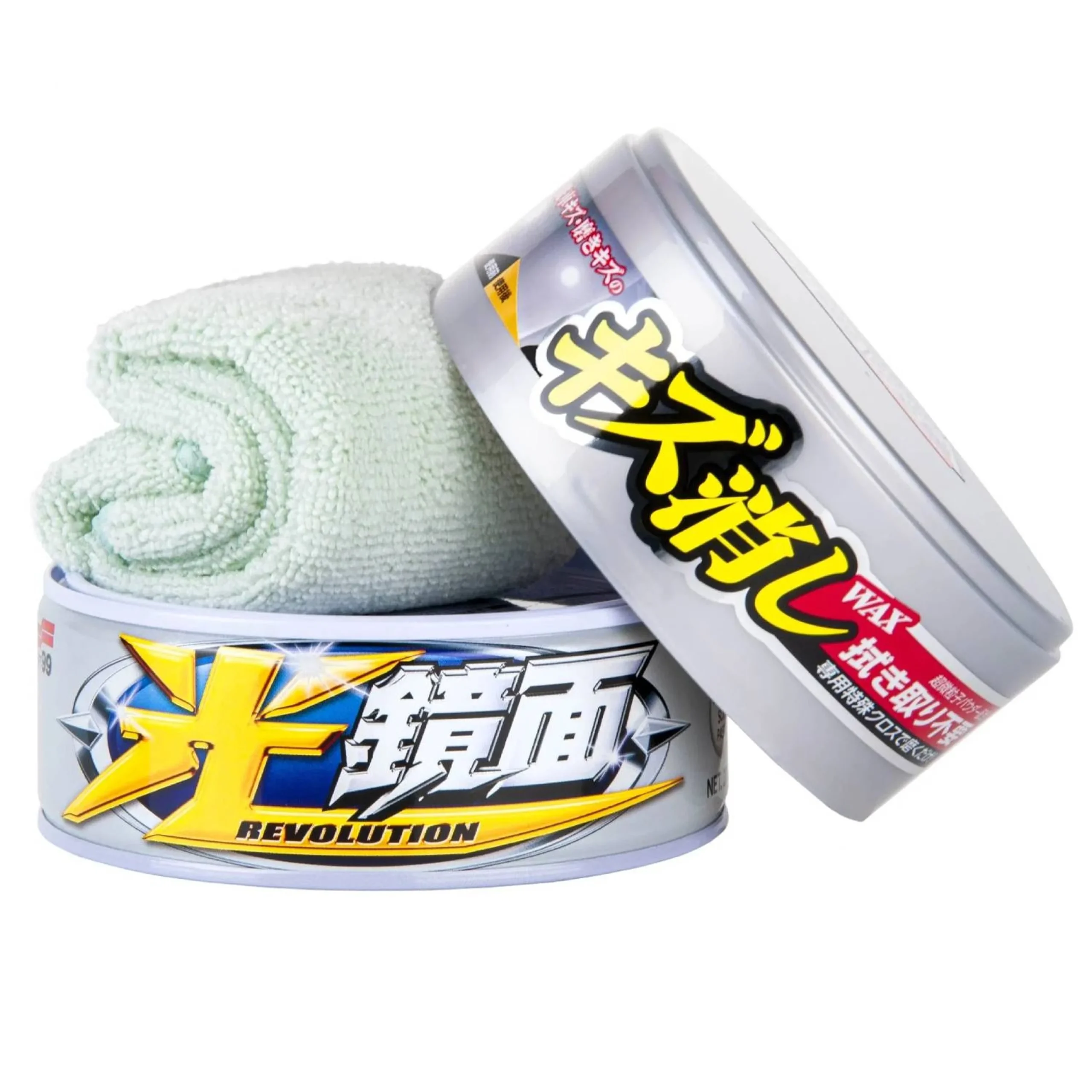 Soft99 Scratch Clear Pearl & Metallic - Cera para Pinturas Perladas y Metalizadas - 200 gramos