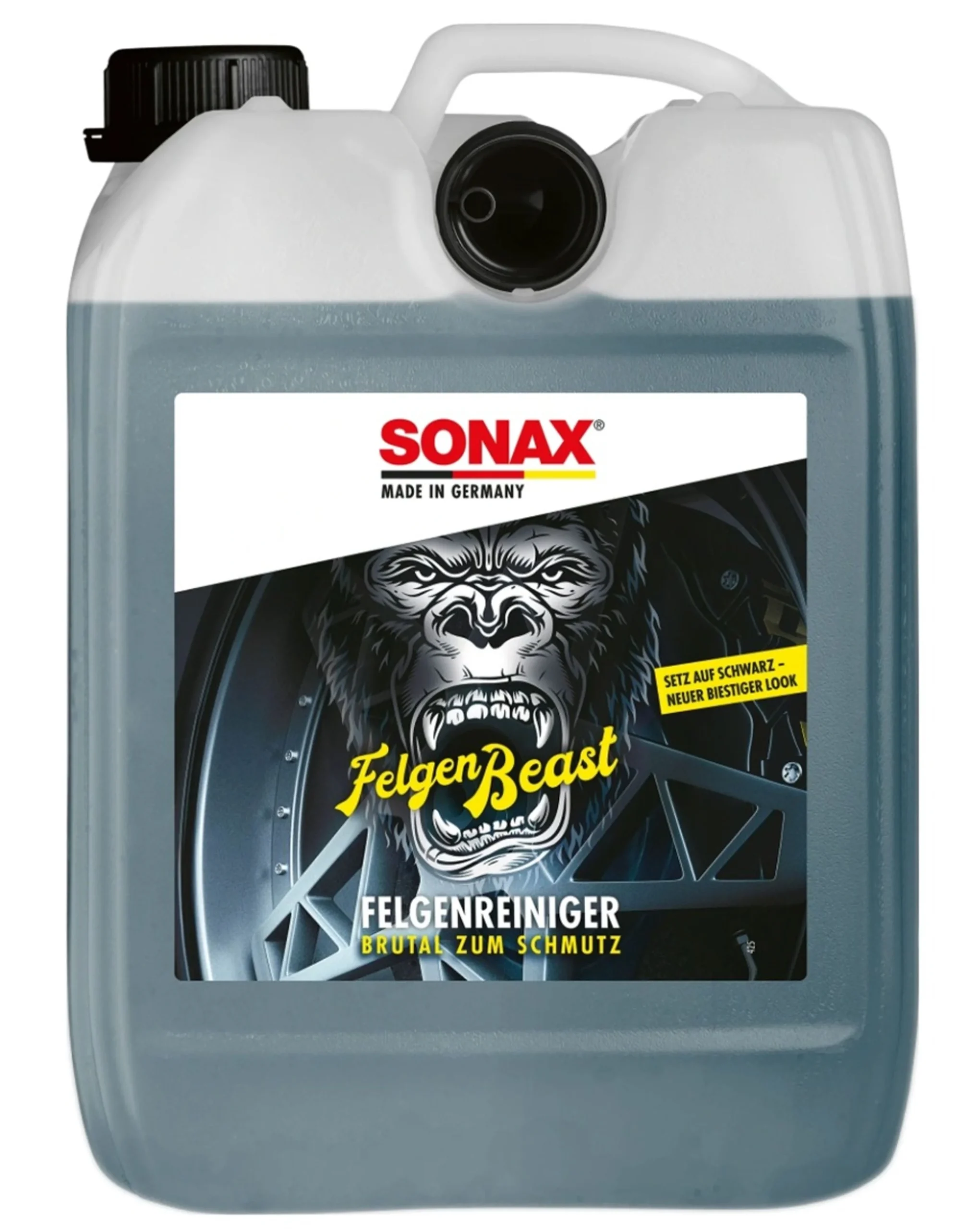 SONAX BEAST Limpiador de Llantas 5 litros - Bidón