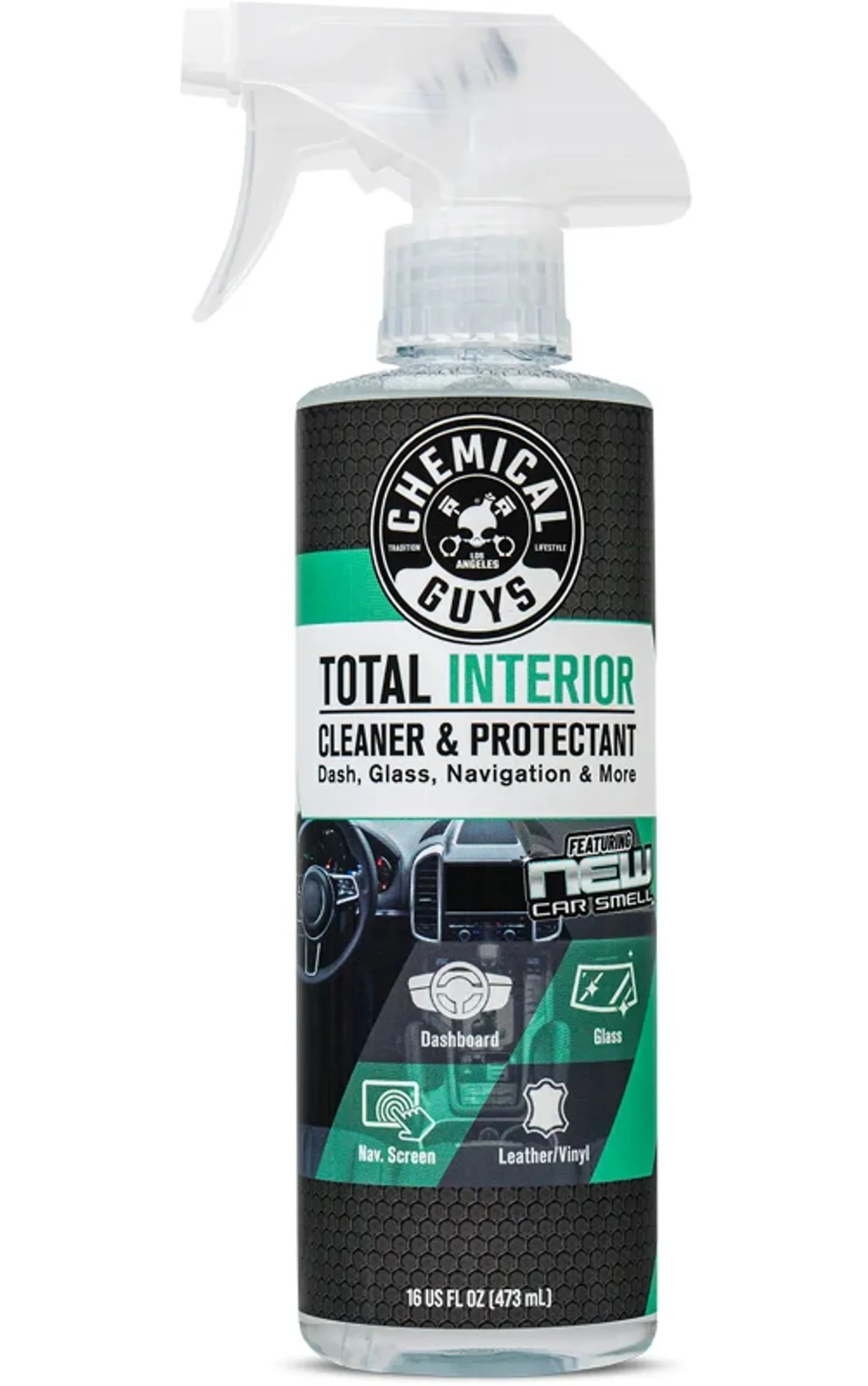 Chemical Guys Total Interior Cleaner & Protectant 473ml - Aroma Coche Nuevo