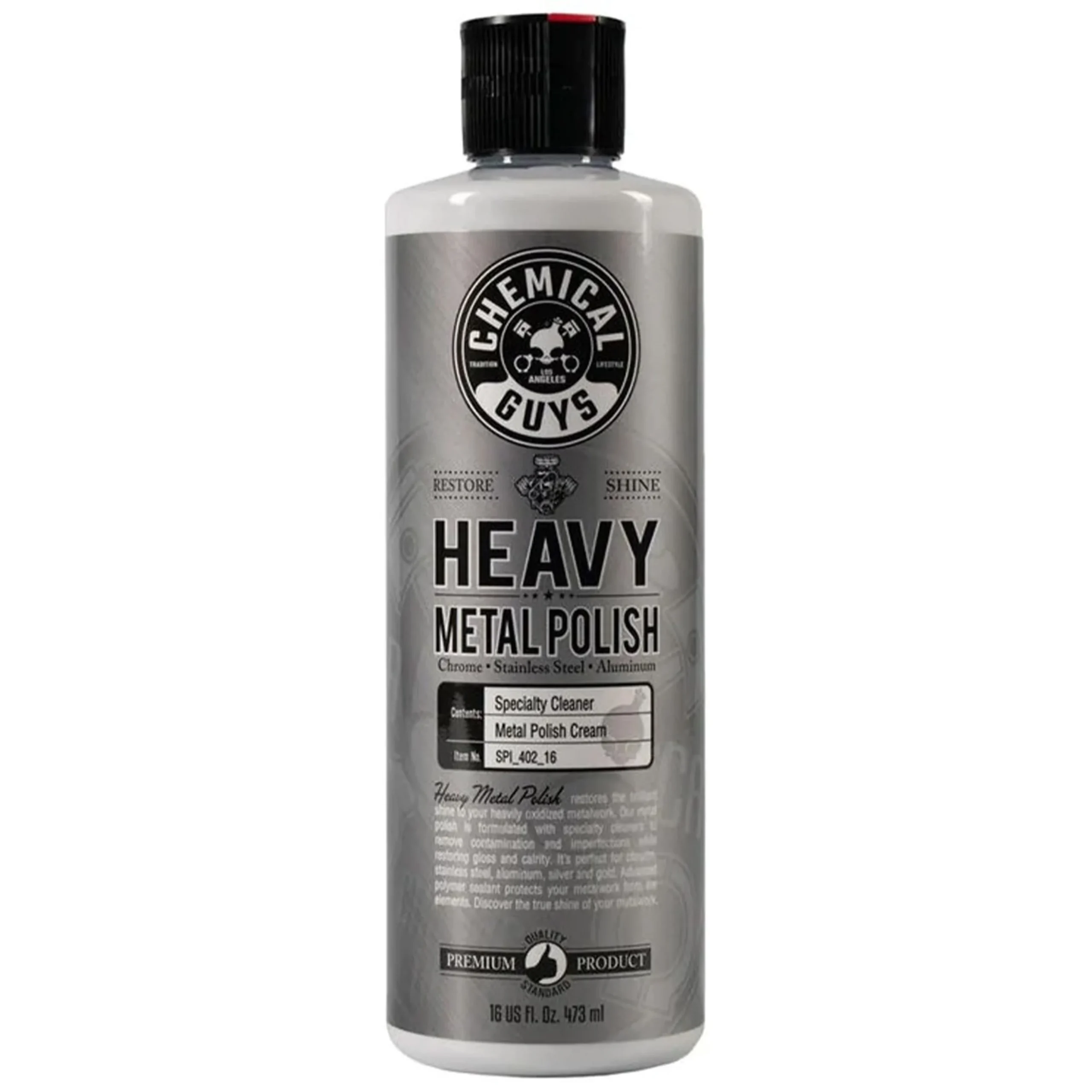 Chemical Guys Heavy Metal Polish - Agente de pulido 473ml